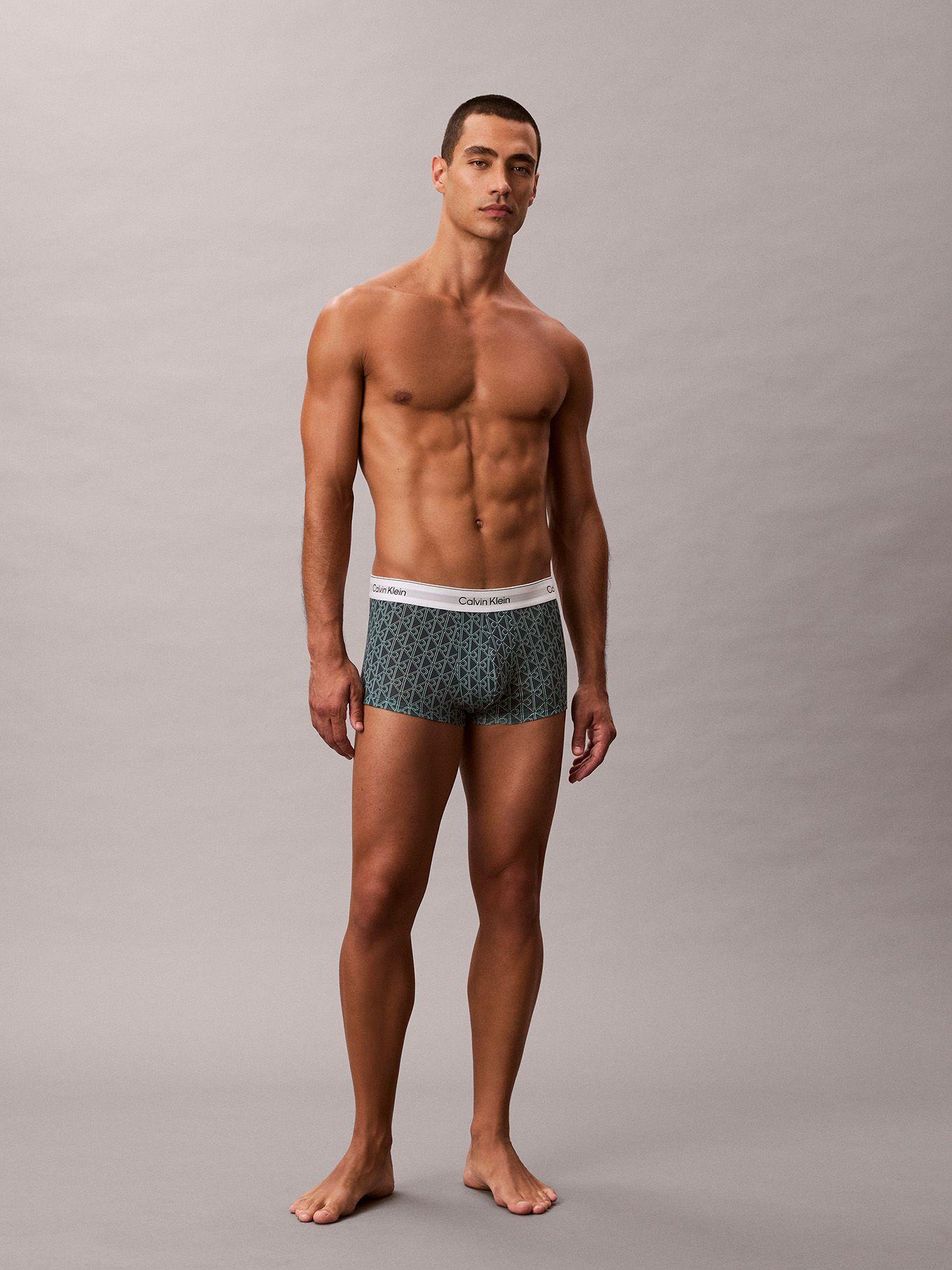 Pack 3 Bóxer Trunk Icon Stretch Multicolor Calvin Klein-2