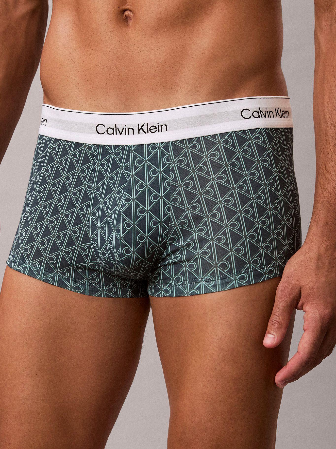 Pack 3 Bóxer Trunk Icon Stretch Multicolor Calvin Klein-5