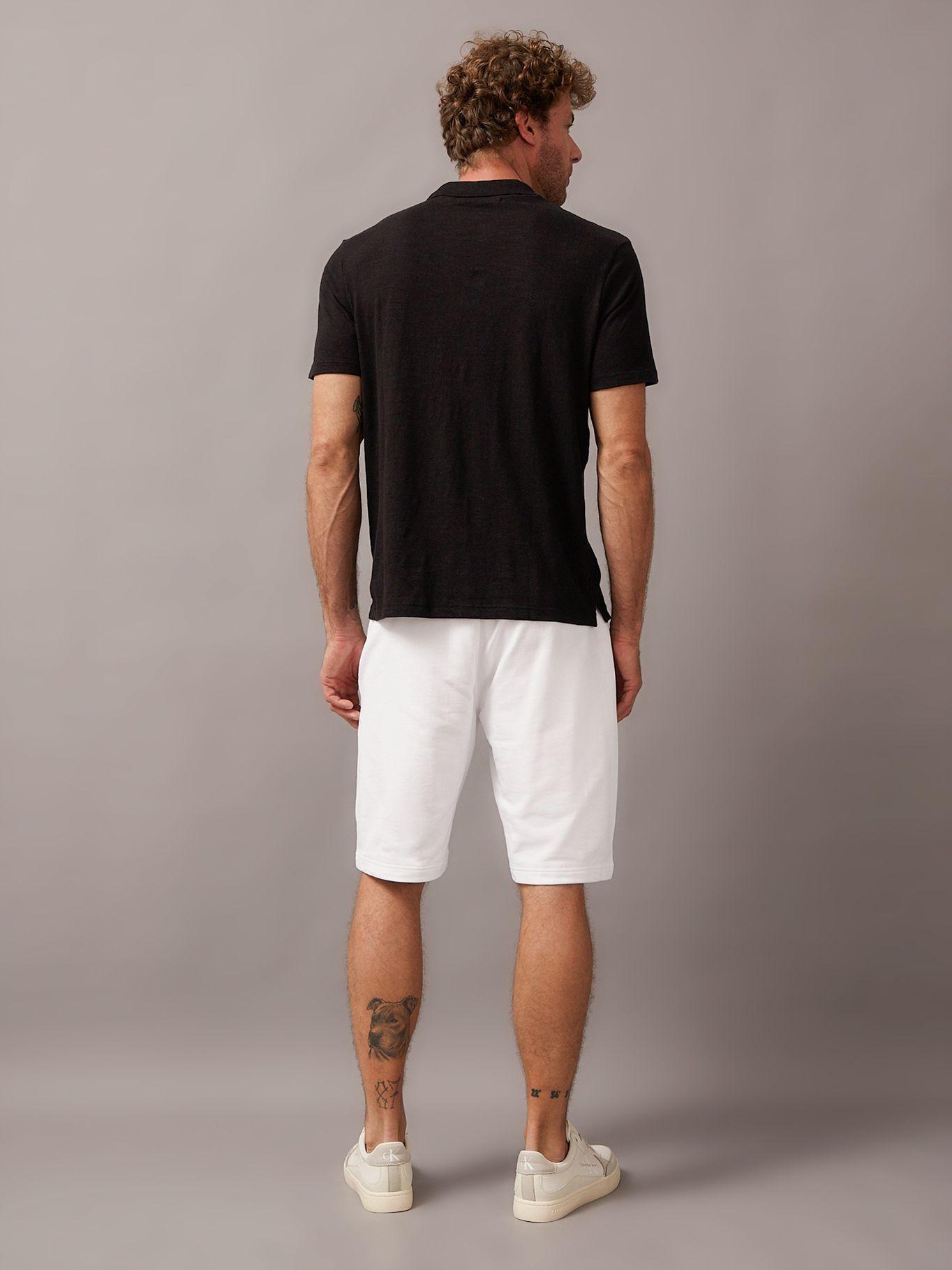 Polo Cotton Linen Negro Calvin Klein-2