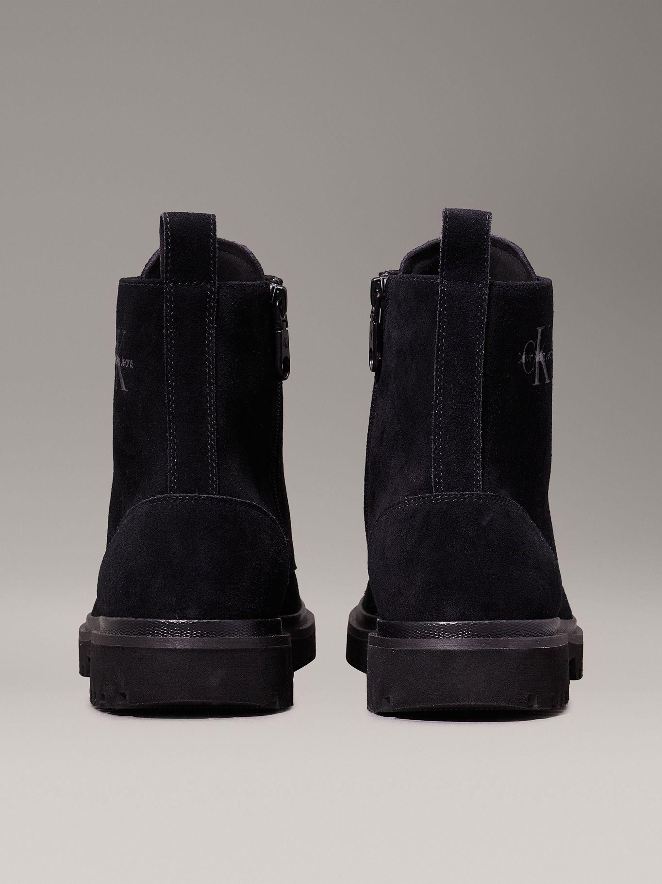 Botas Mid Laceup Iconic Negro Calvin Klein-1