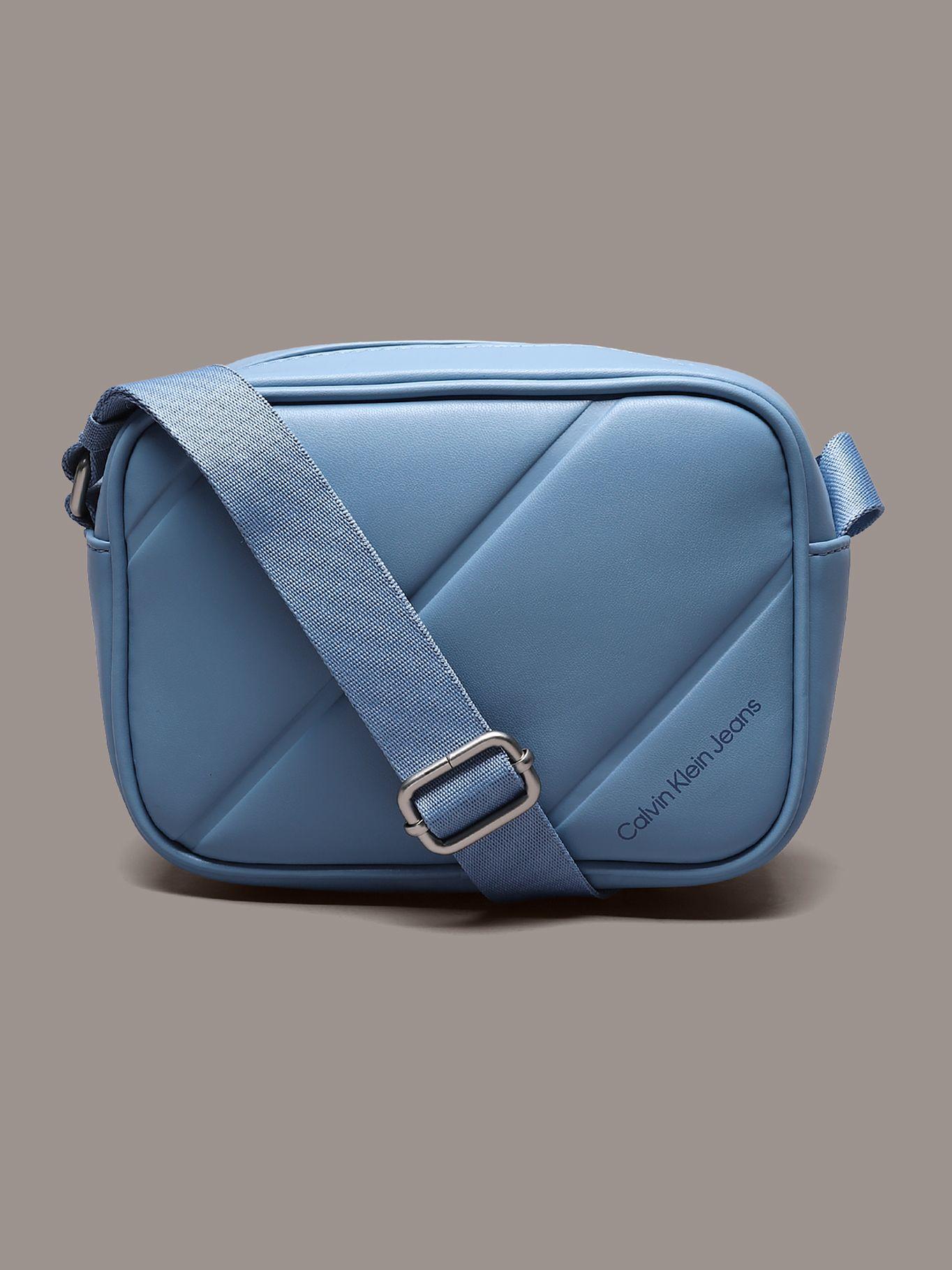 Bandolera Quilted Azul Calvin Klein-0