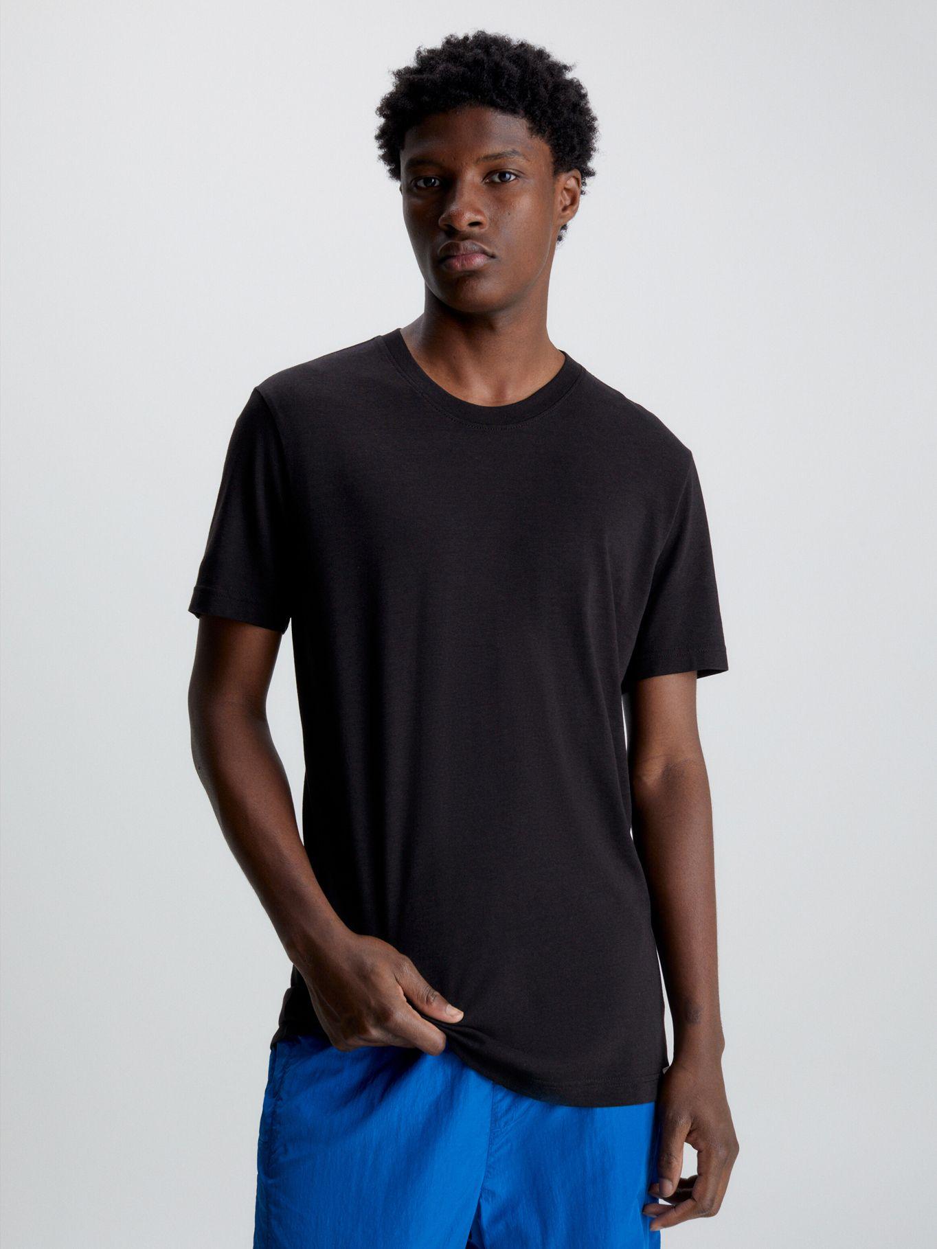 Polera Logo Tab  Negro Calvin Klein-0