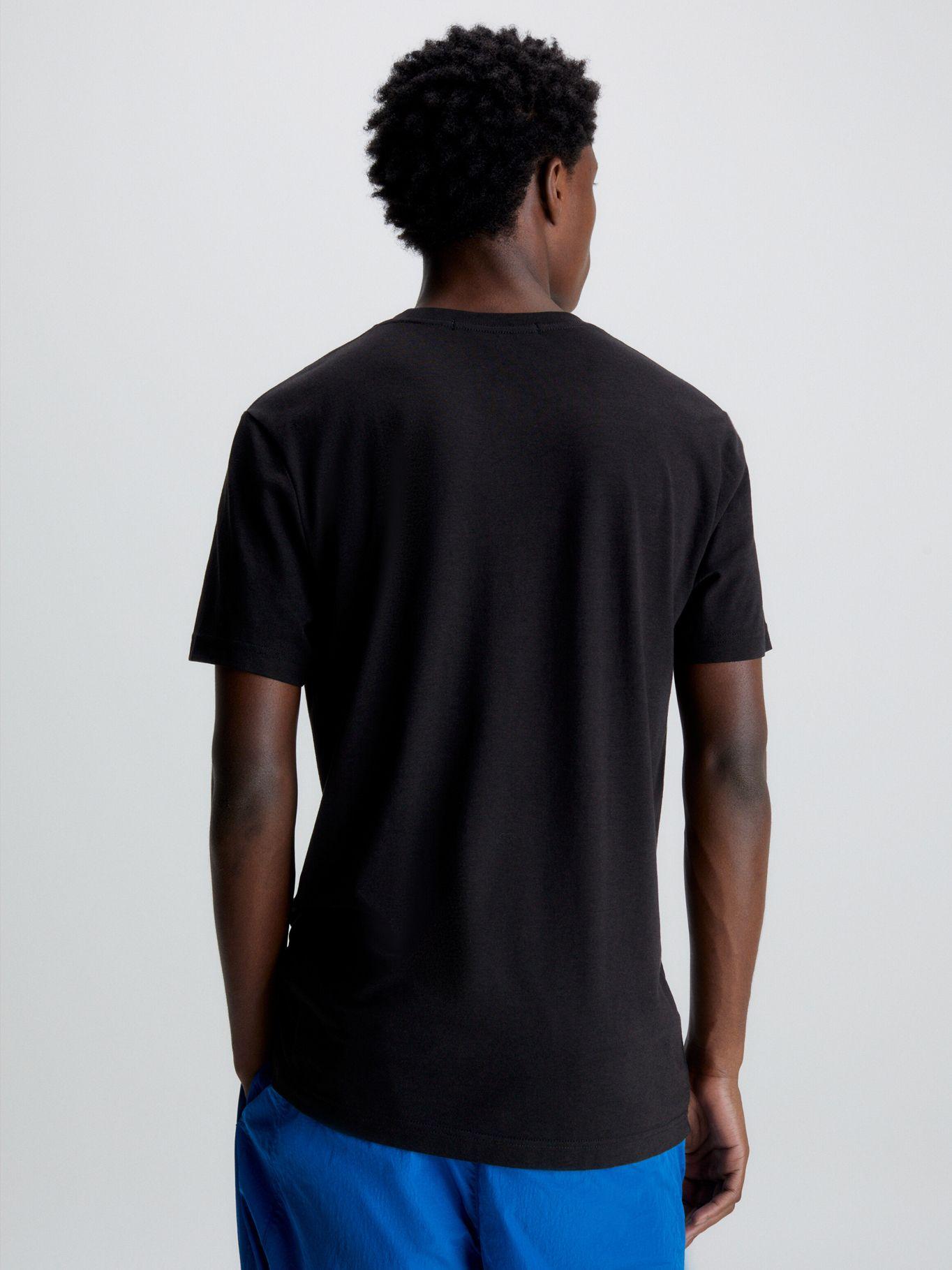 Polera Logo Tab  Negro Calvin Klein-2