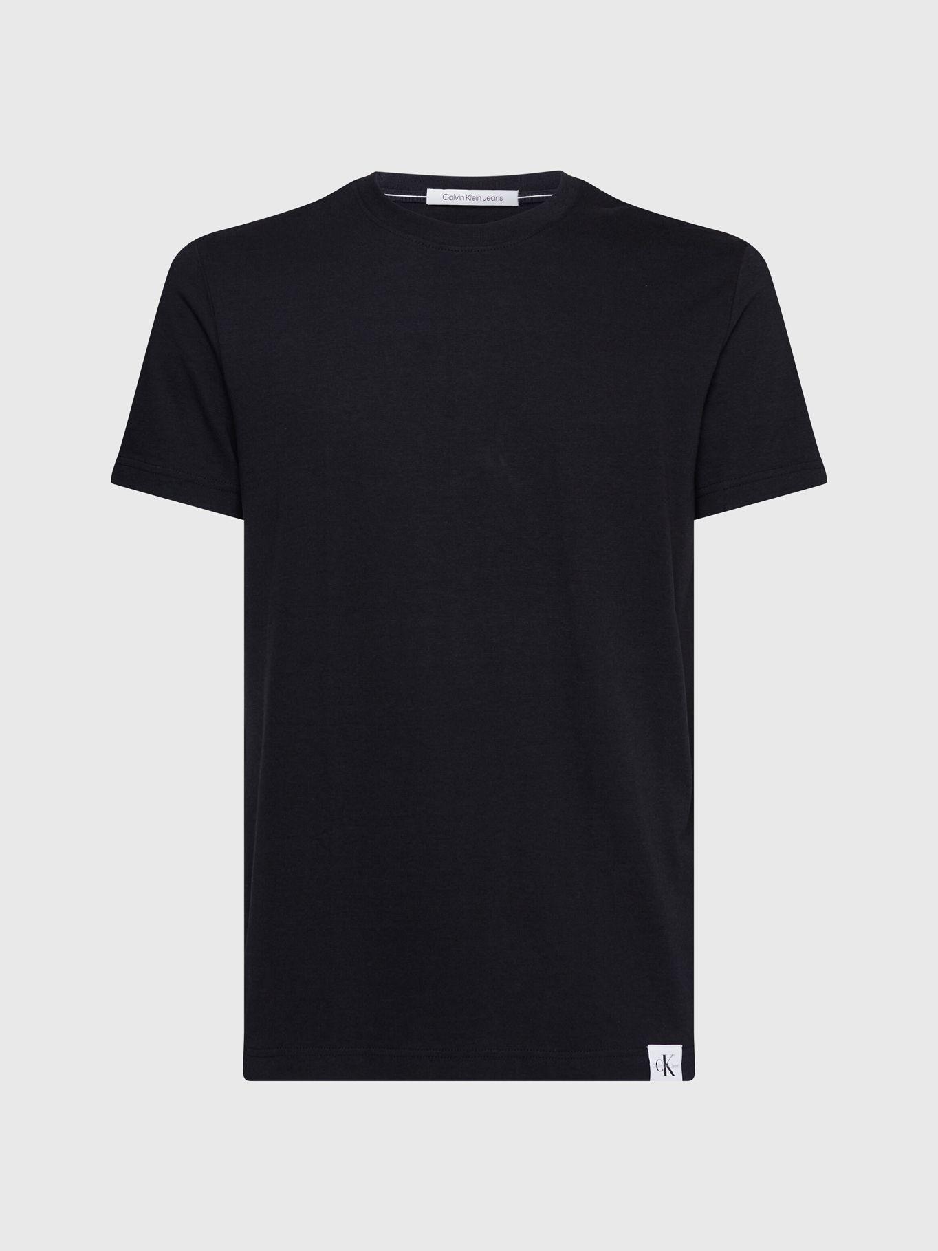 Polera Logo Tab  Negro Calvin Klein-4