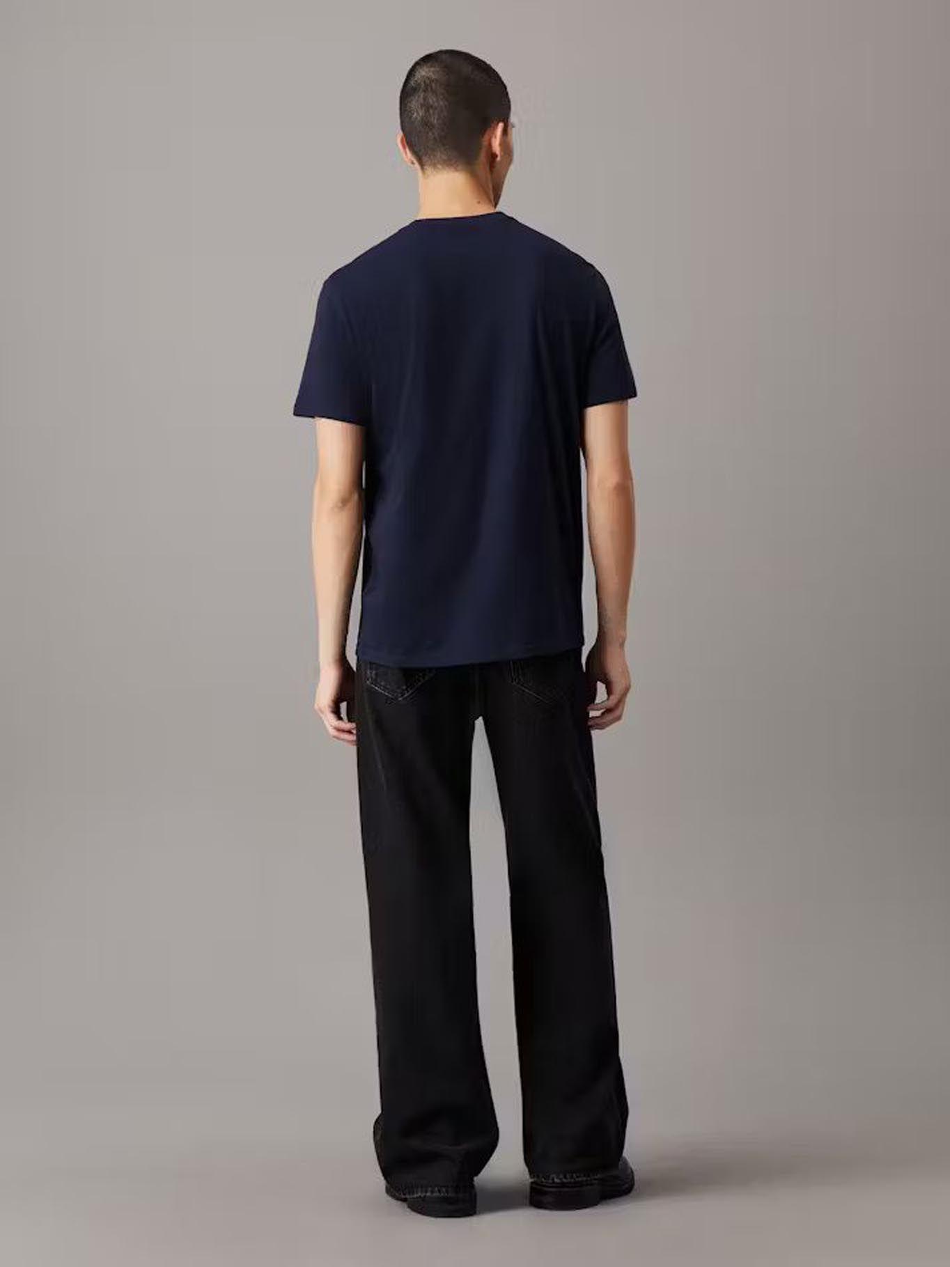 Polera Monogram-  Azul Calvin Klein-2