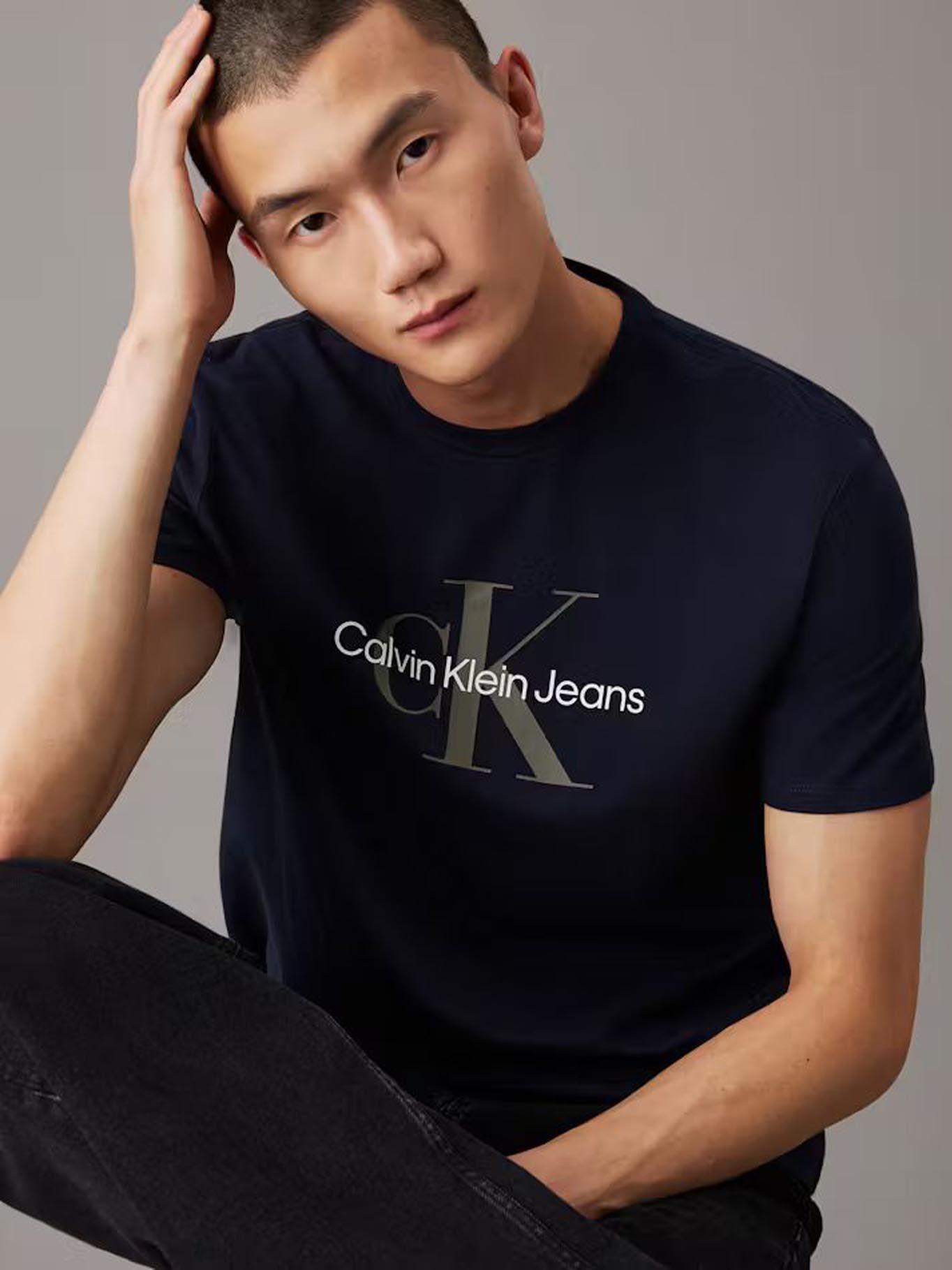 Polera Monogram-  Azul Calvin Klein-3