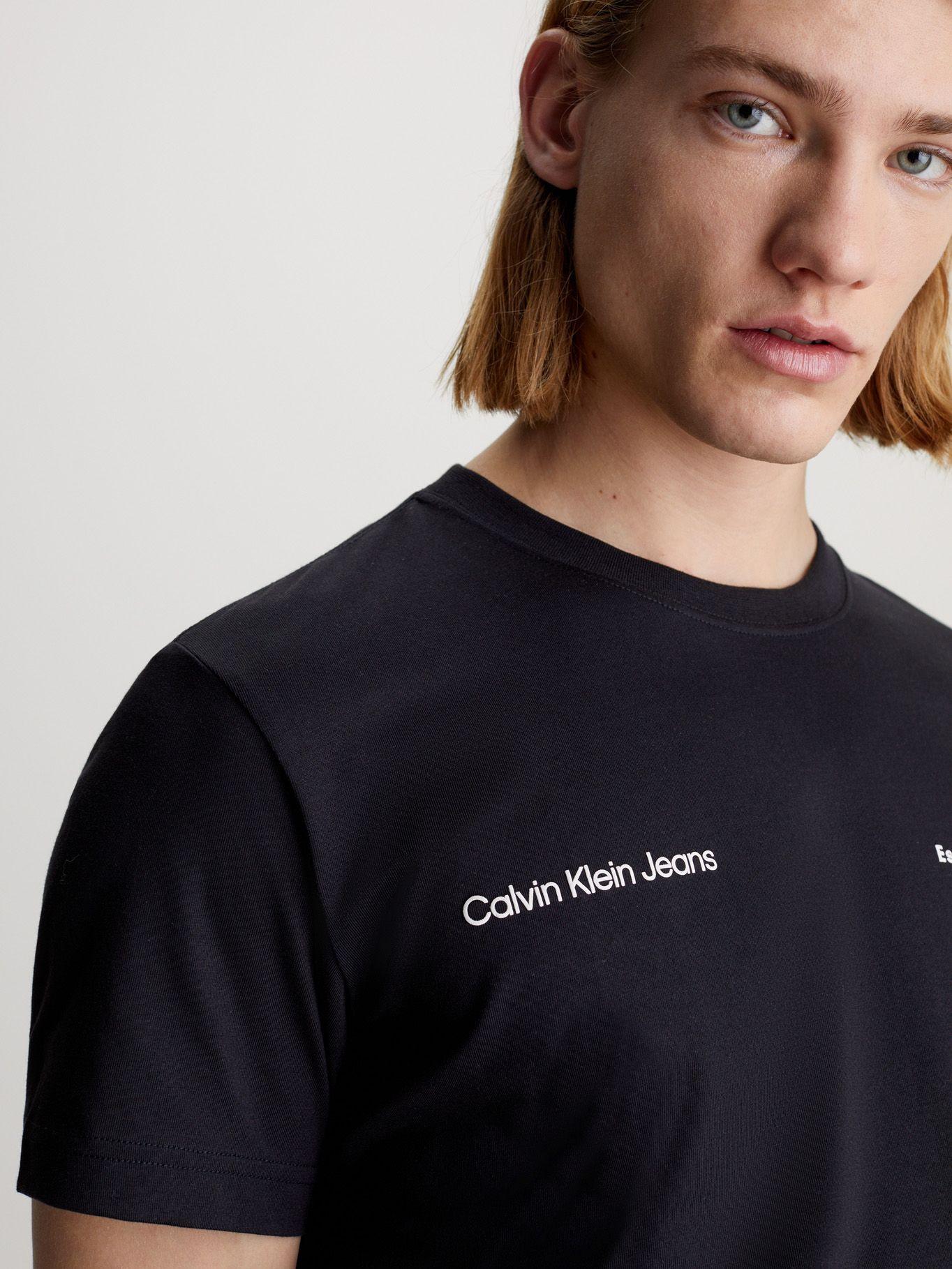 Polera Big Box Logo Negro Calvin Klein-3