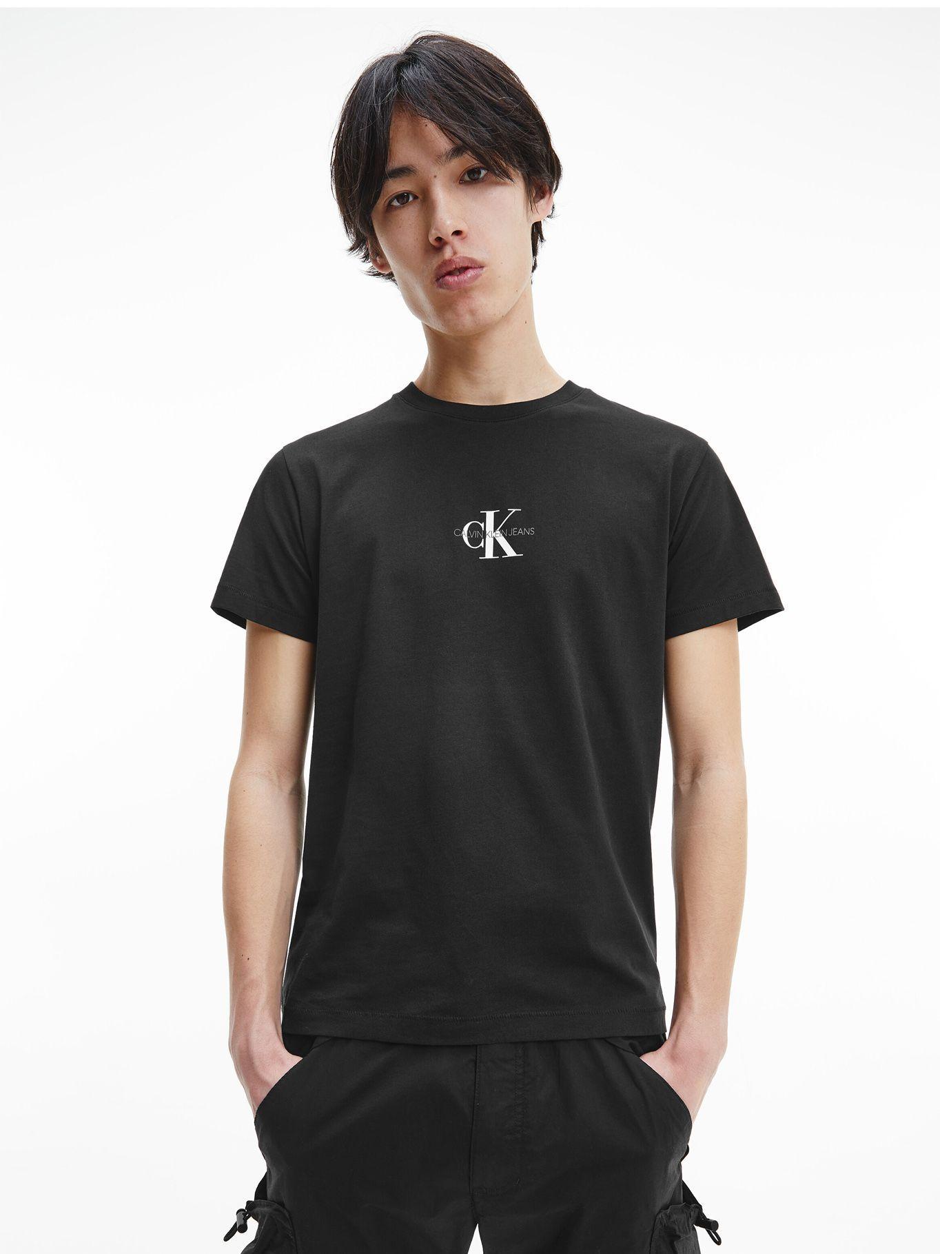 Polera Monogram 267 Negro Calvin Klein-3