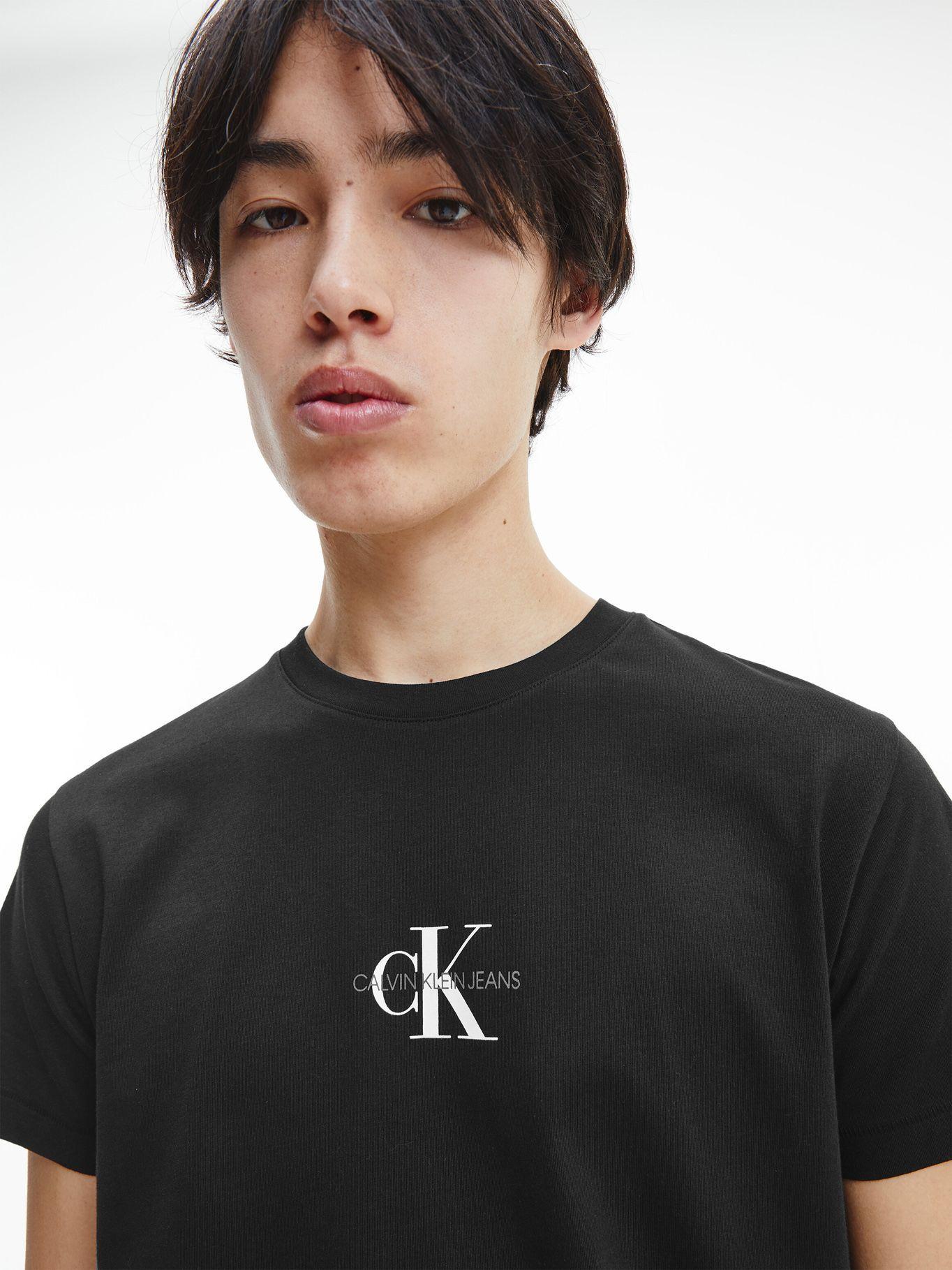 Polera Monogram 267 Negro Calvin Klein-2