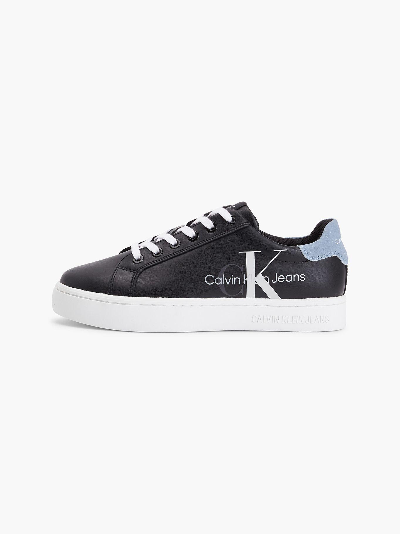 Zapatilla Cupsole Laceup Logo Negro Calvin Klein-4