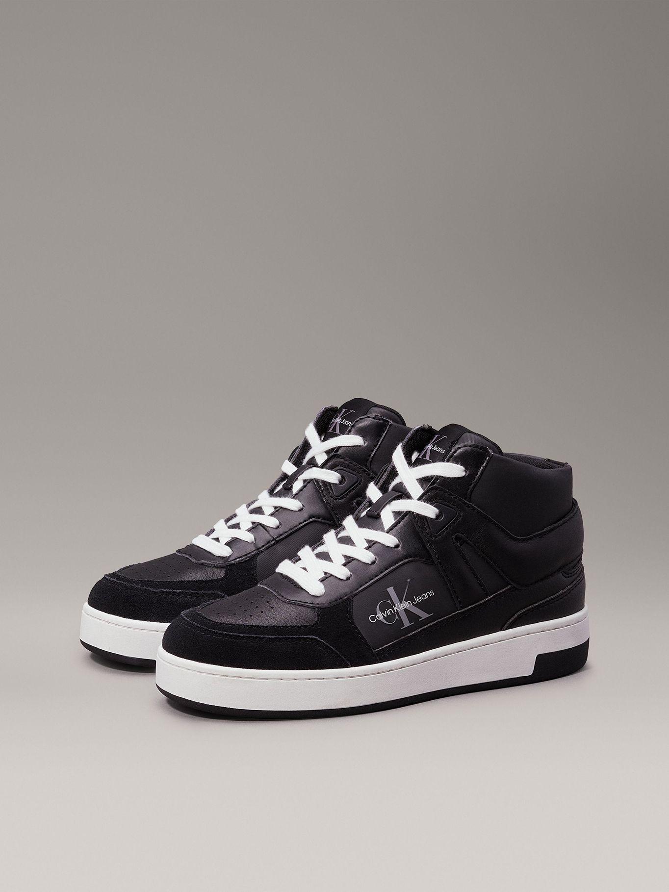 Zapatillas Basket Cupsole High Mix Negro Calvin Klein-0