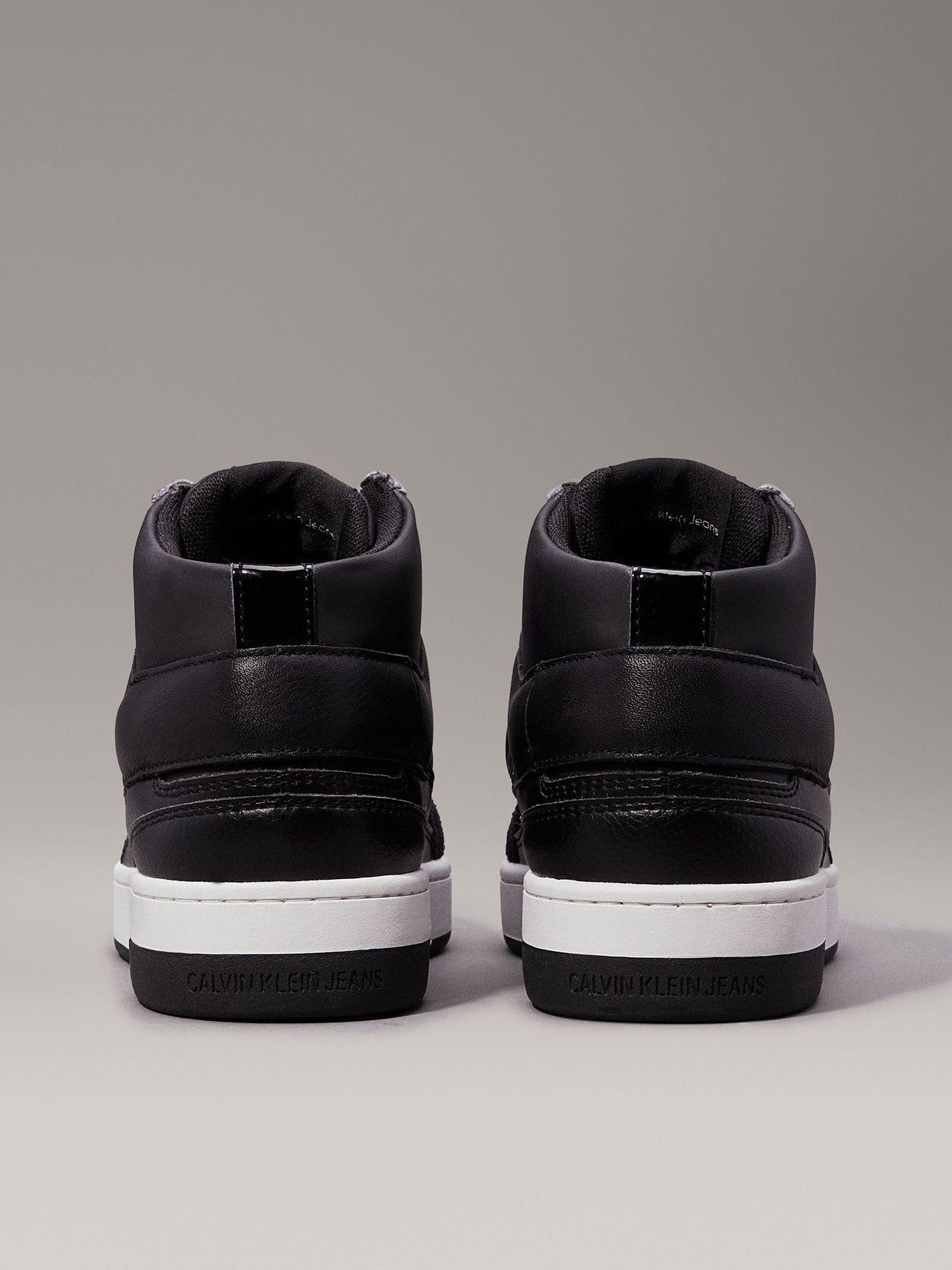 Zapatillas Basket Cupsole High Mix Negro Calvin Klein-1