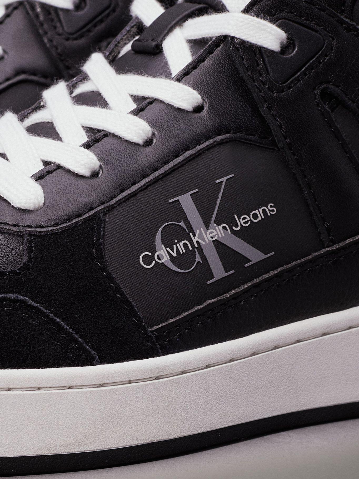 Zapatillas Basket Cupsole High Mix Negro Calvin Klein-6