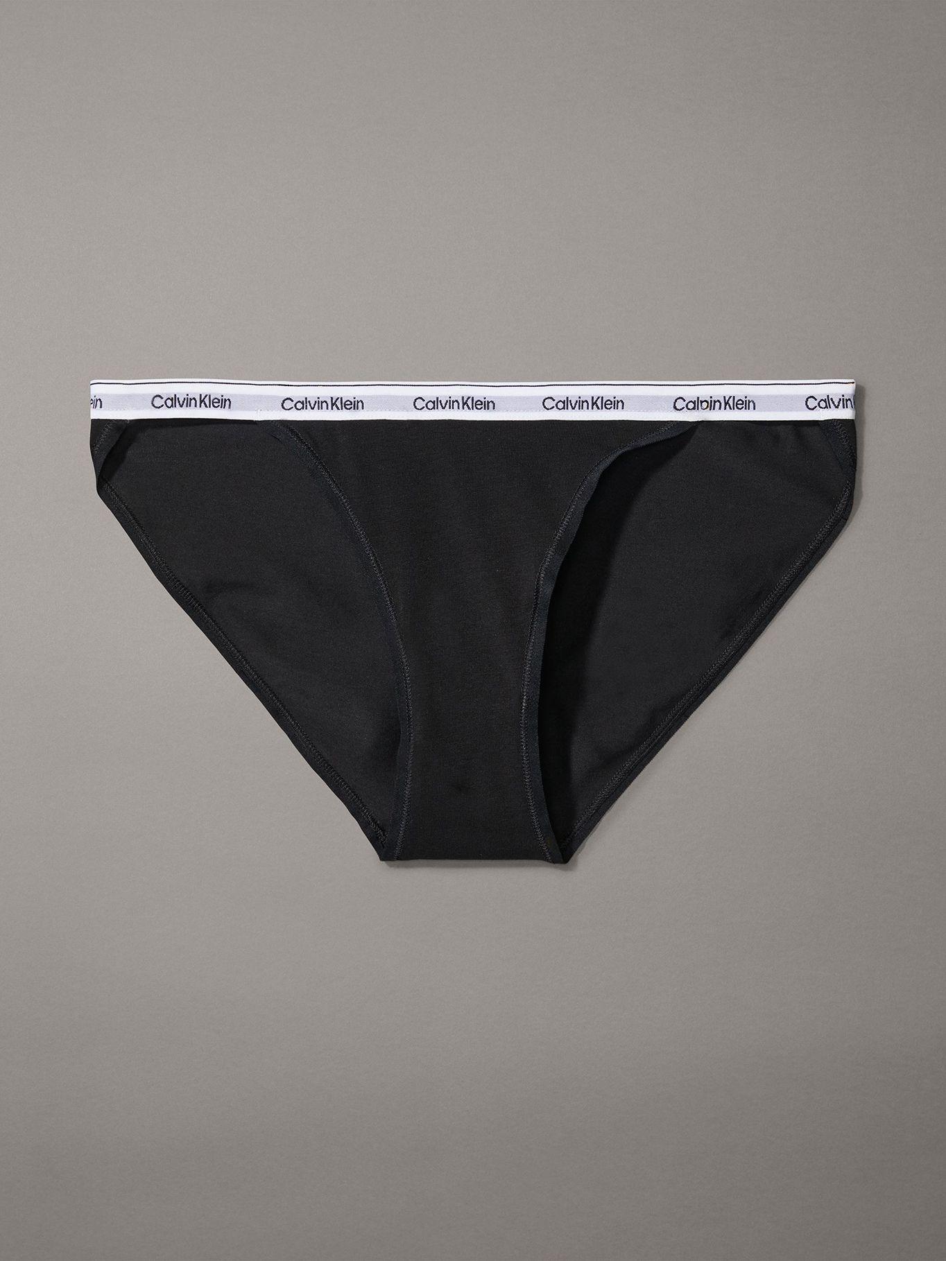 Calzón Bikini Modern-Logo Negro Calvin Klein-5