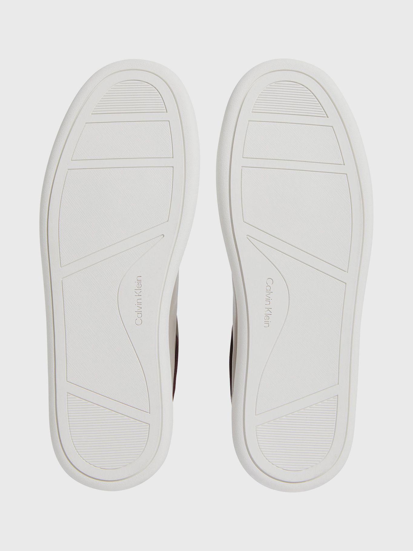 Zapatillas Cuero Cup sole Lace Mix Beige Calvin Klein-3
