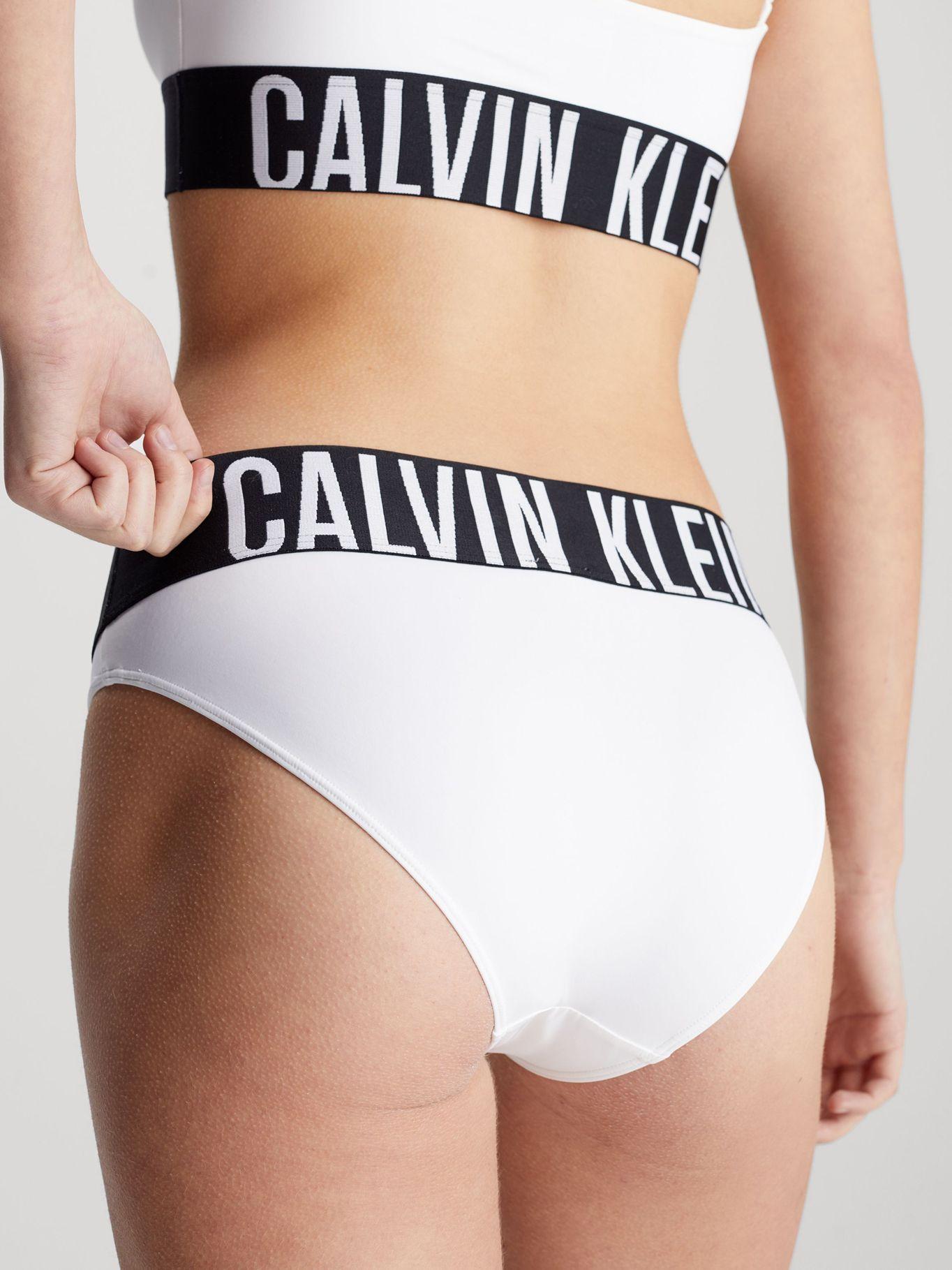 Calzón Bikini Intense Power Blanco Calvin Klein-3