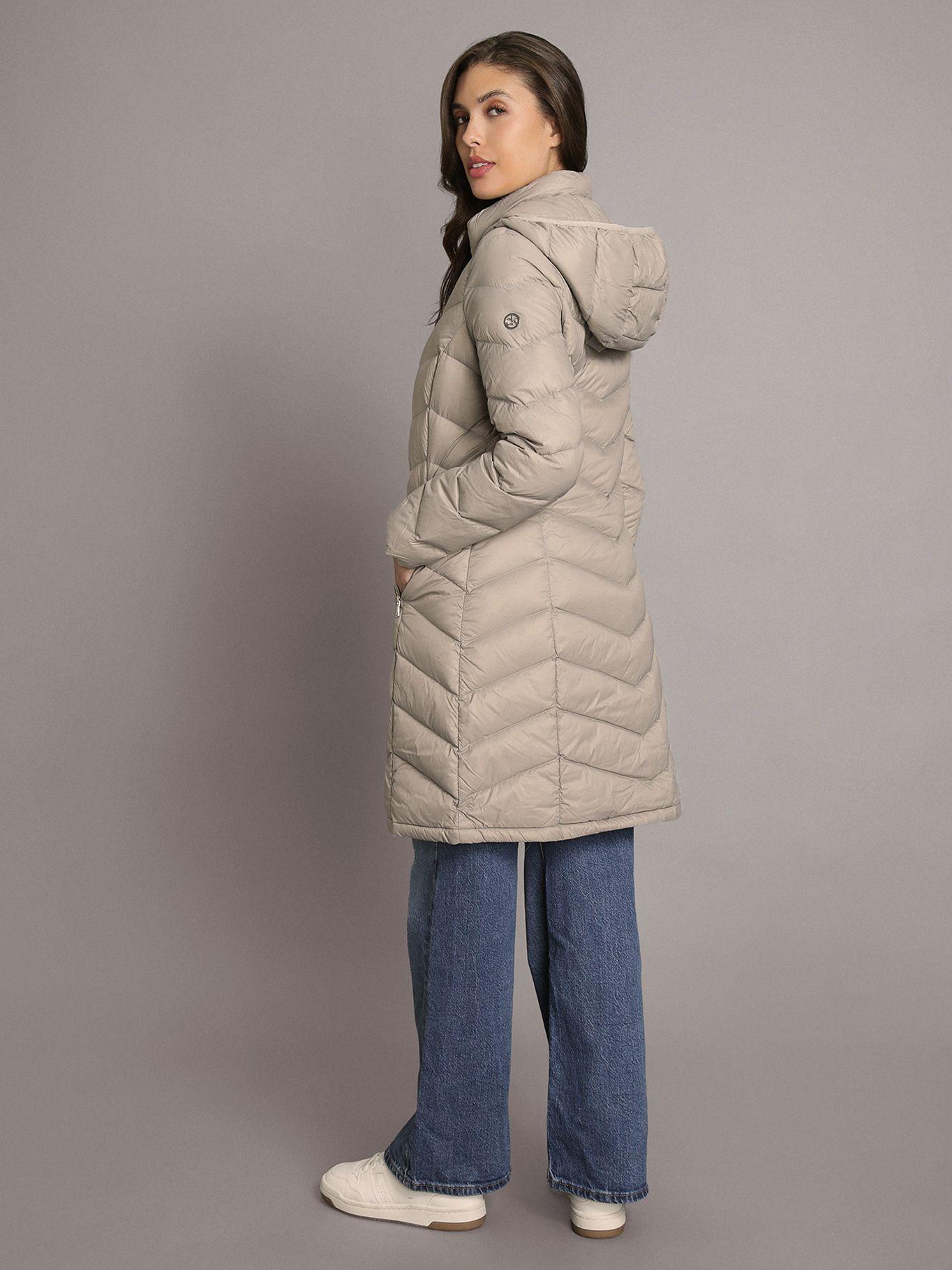 Parka Ligera Acolchada Beige Calvin Klein-2