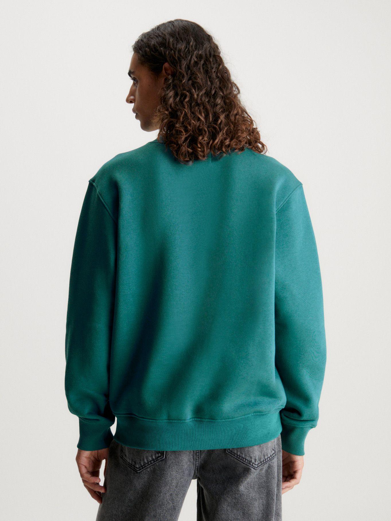Polerón Monologo Crew Neck Verde Calvin Klein-2