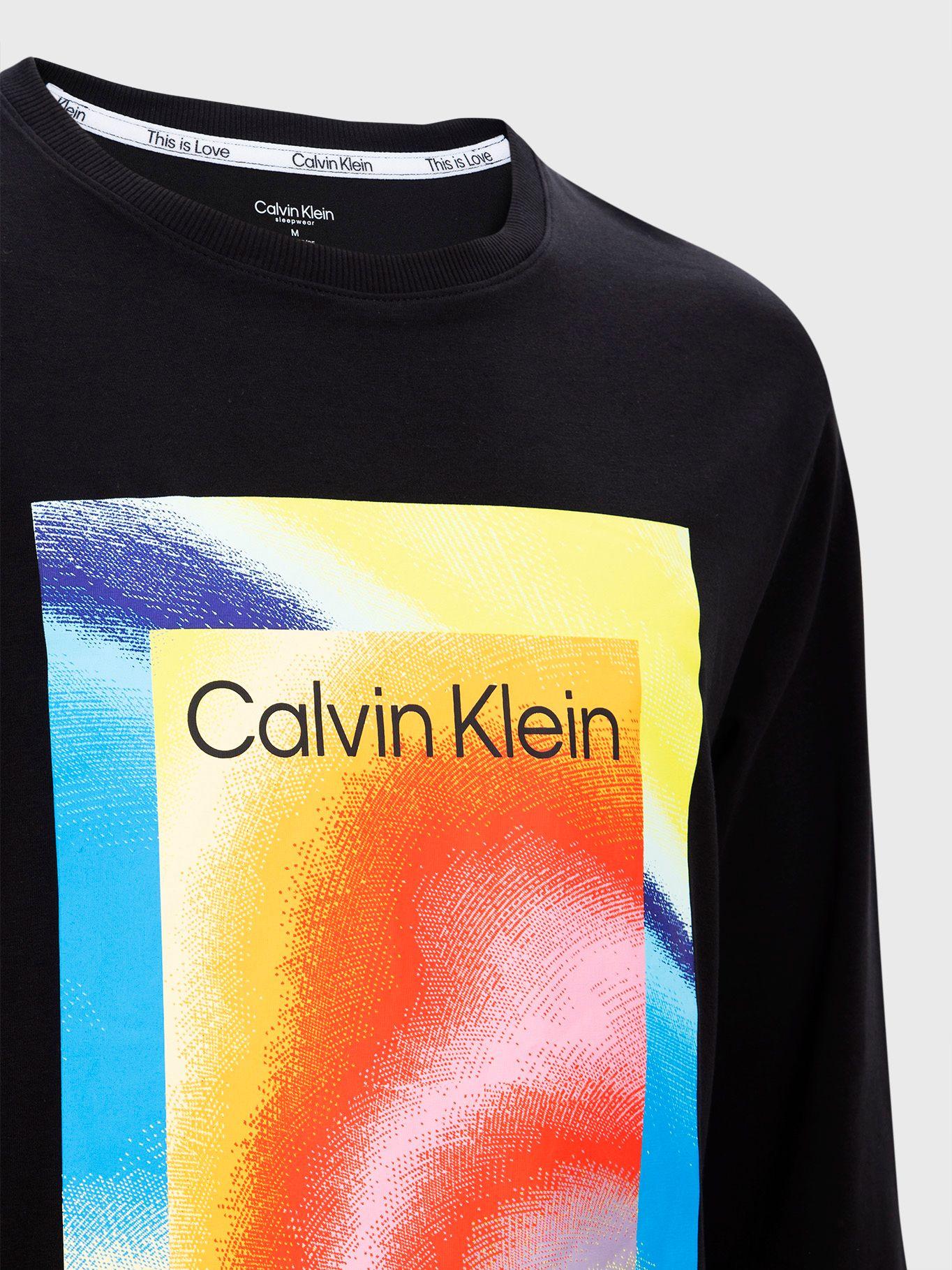Polera Pijama Pride Negro Calvin Klein-3