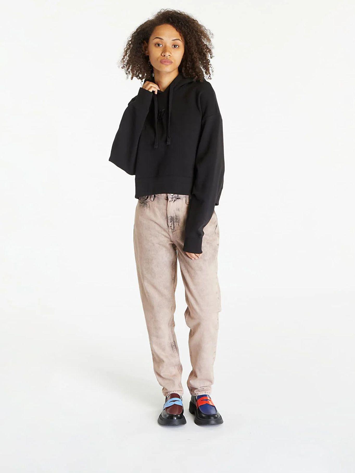 Polerón con Gorro 1978 Varsity Interlock Negro-2