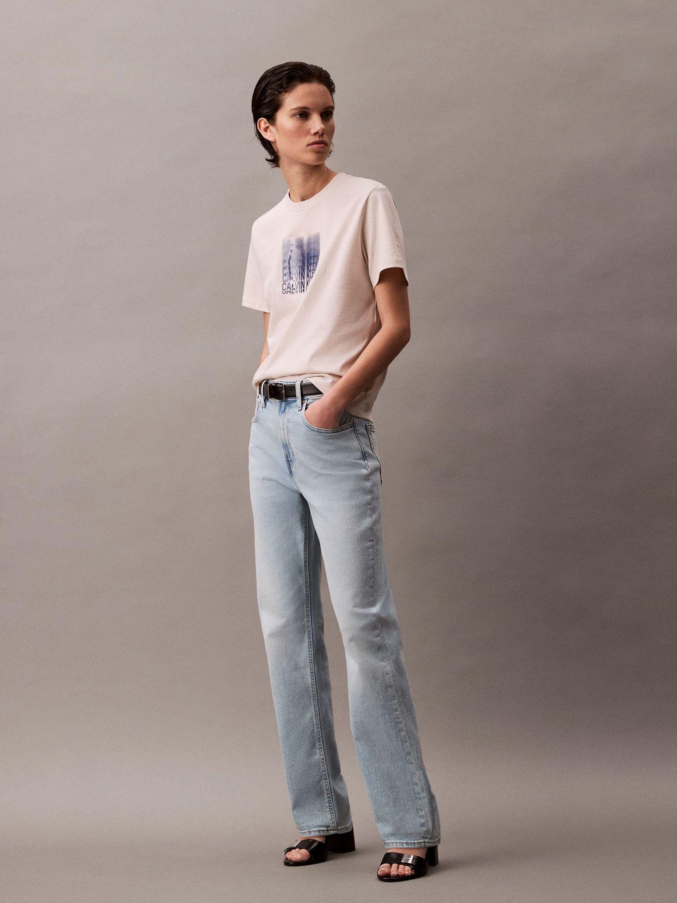 Jeans High Straight Marbled Bea Celeste Calvin Klein-3