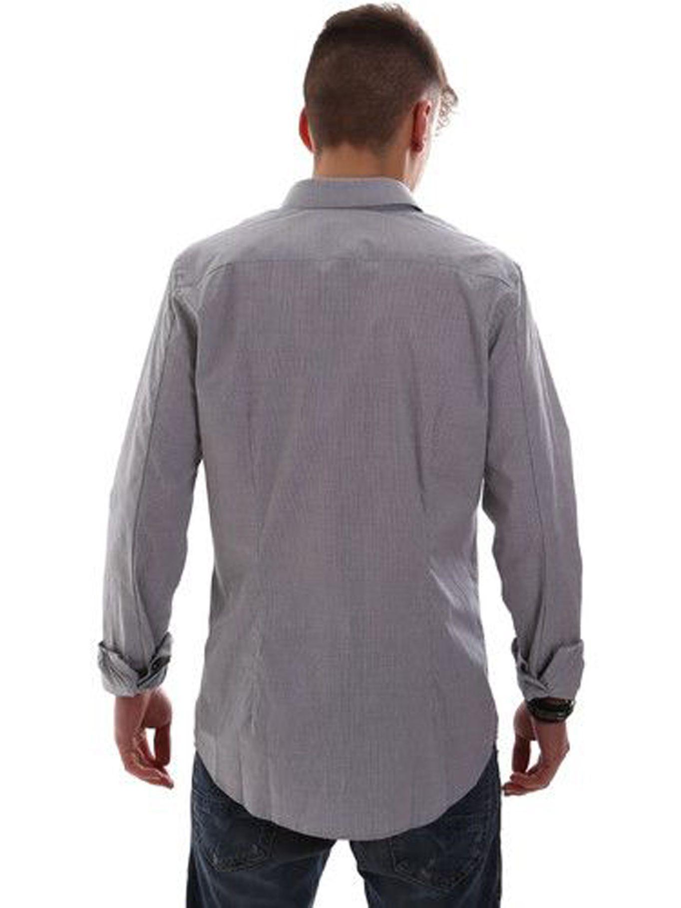 Camisa Bari Dobby Azul Calvin Klein-1