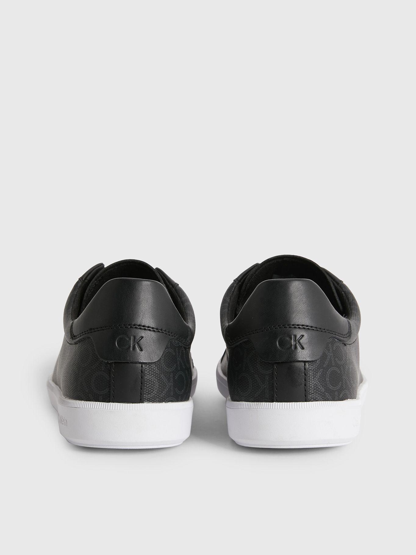 Zapatilla Low Top Lace Up Mono Negro Calvin Klein-1