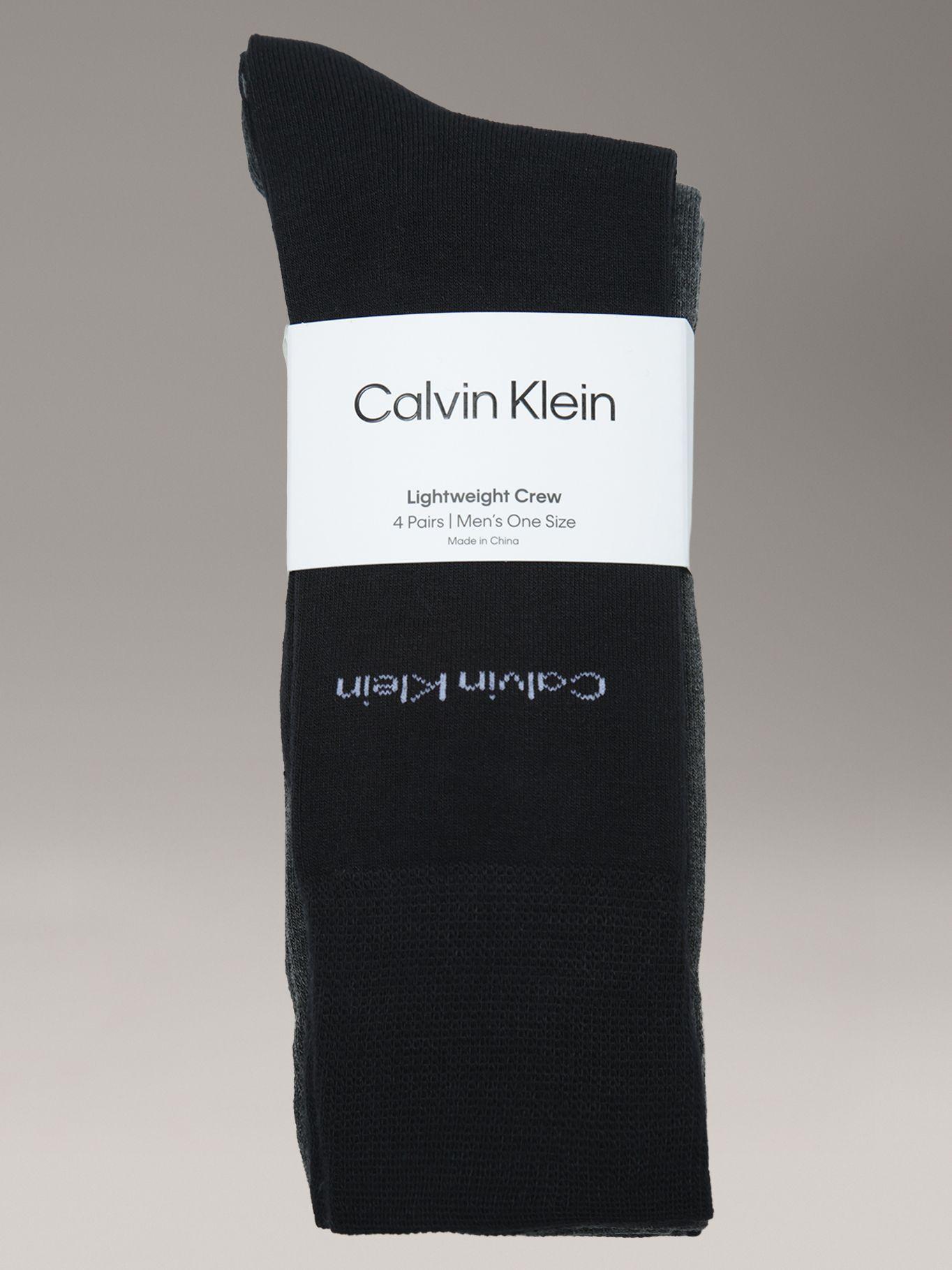 Pack 4 Calcetin Largo Multicolor Calvin Klein 001-2