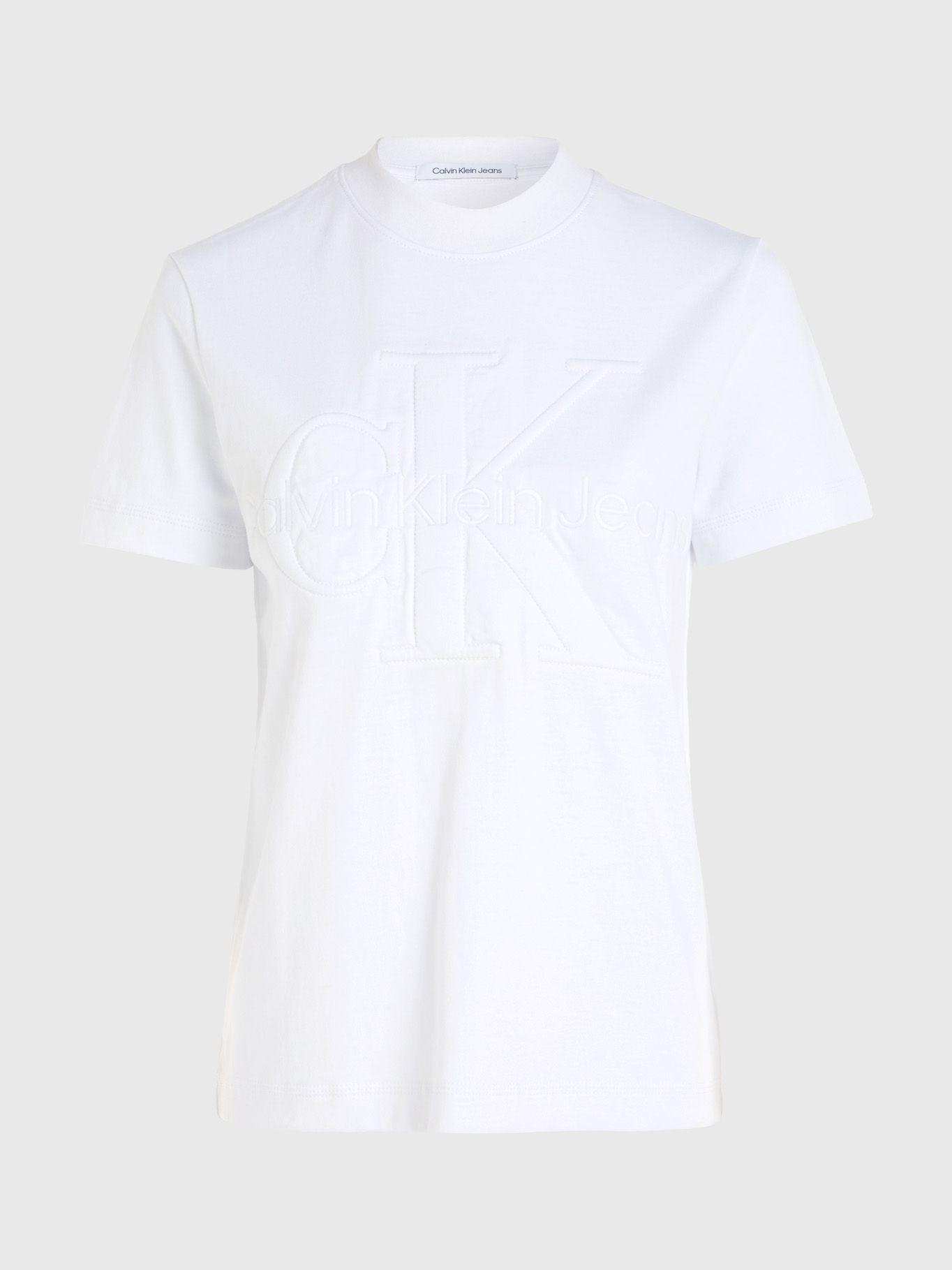 Polera Premium Monologo Short Blanco Calvin Klein-4