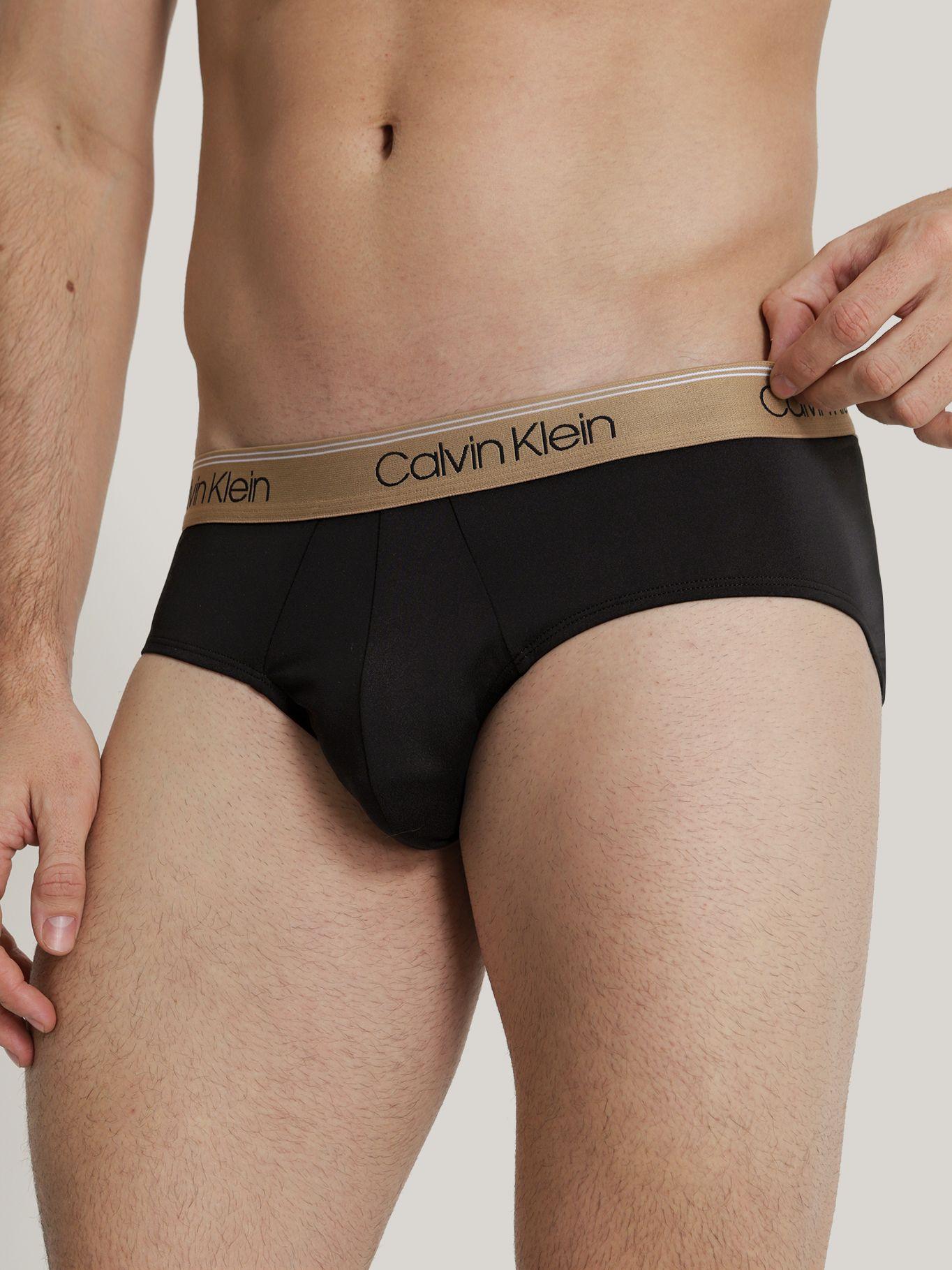 Pack 3 Slips Micro Stretch Negro Calvin Klein-1