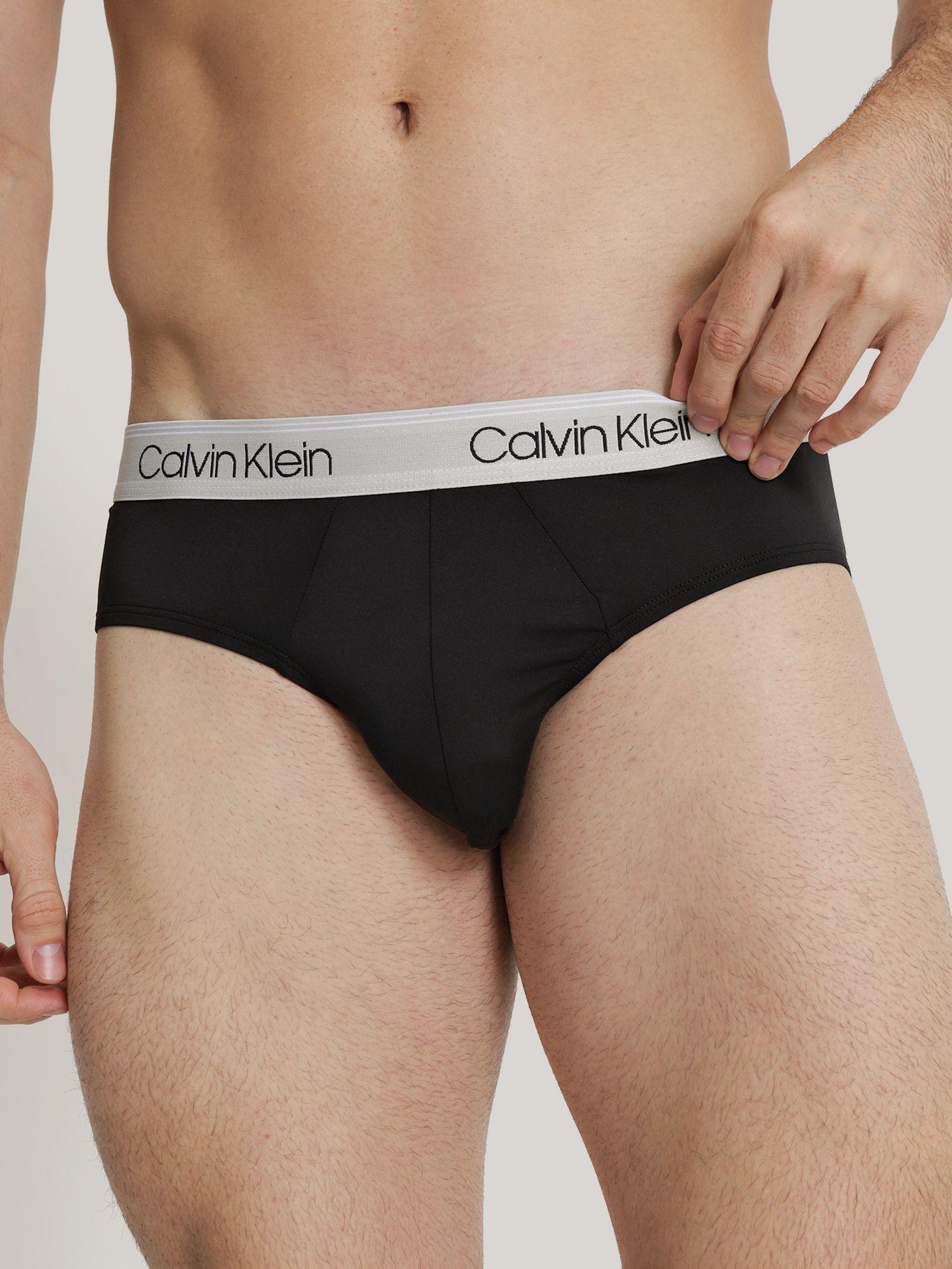 Pack 3 Slips Micro Stretch Negro Calvin Klein-6