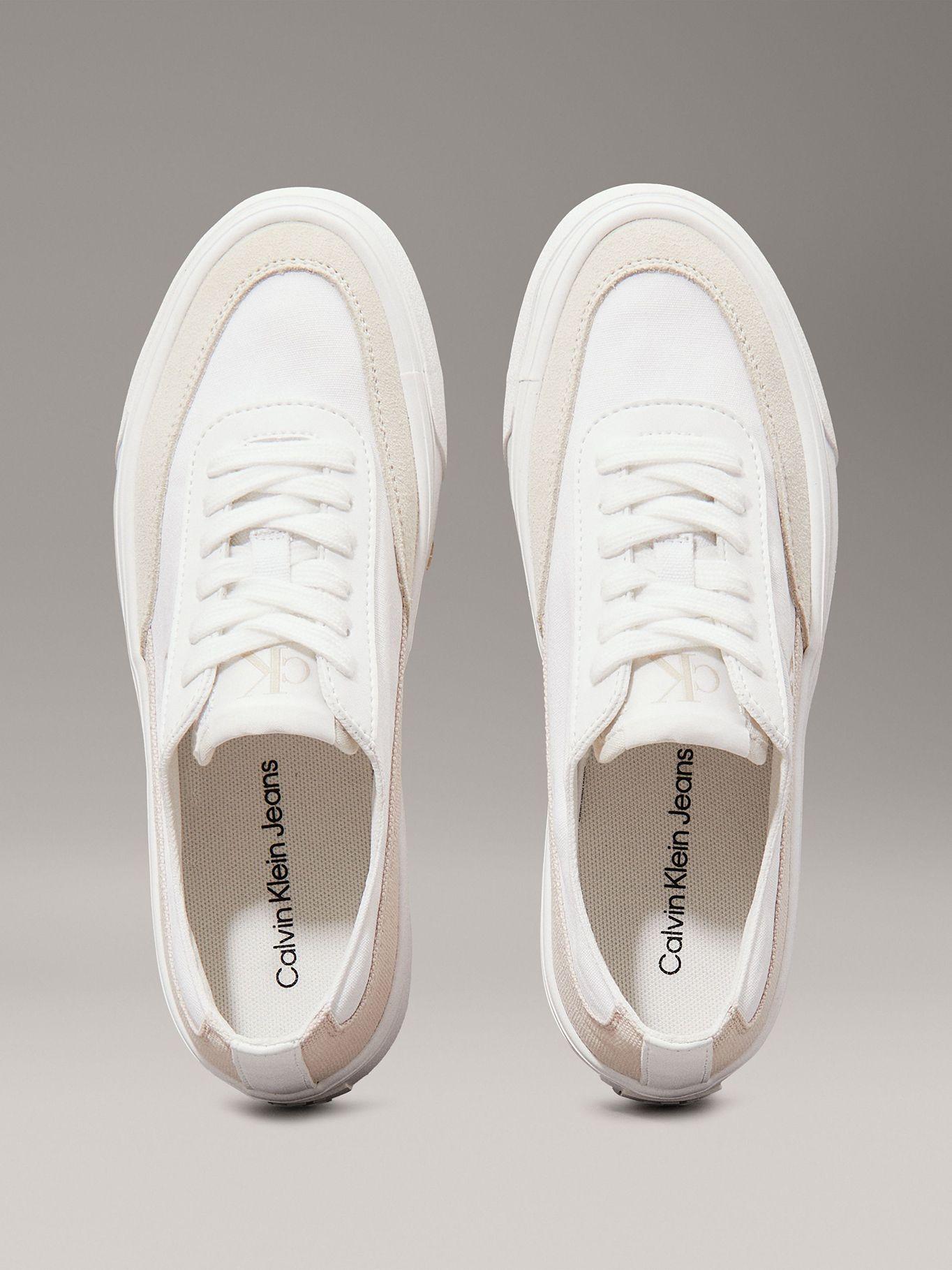 Zapatillas de Lona Flatform Blanco Calvin Klein-2