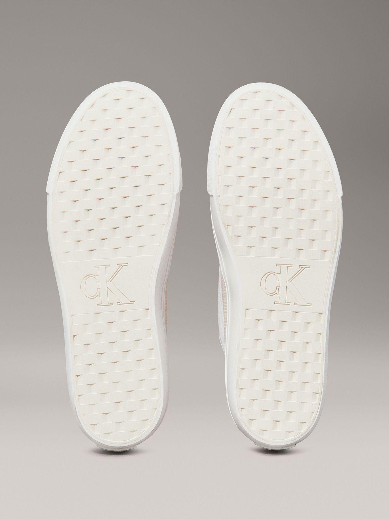 Zapatillas de Lona Flatform Blanco Calvin Klein-3