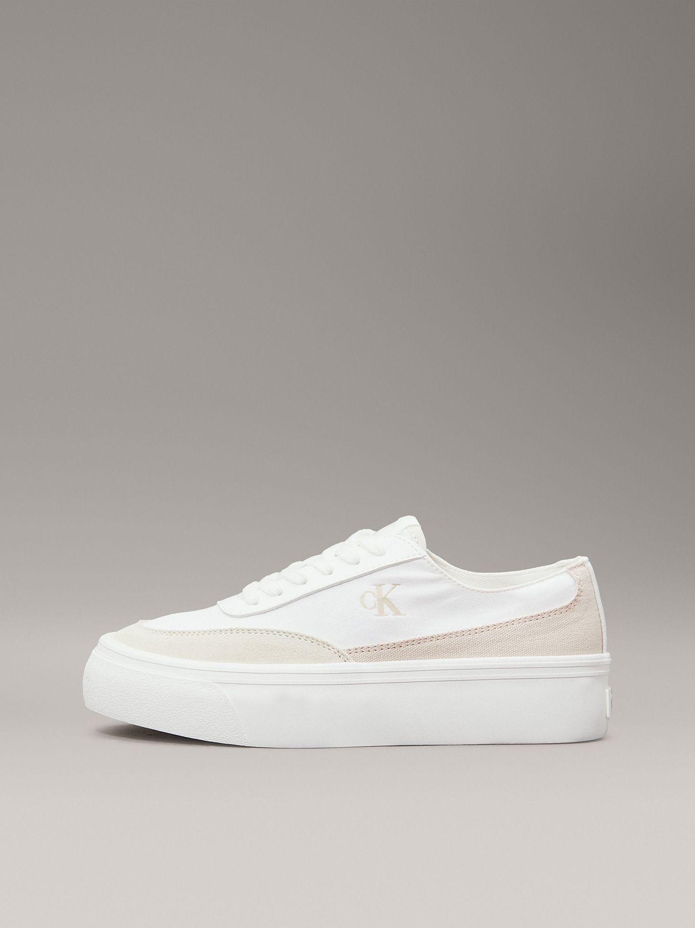 Zapatillas de Lona Flatform Blanco Calvin Klein-5