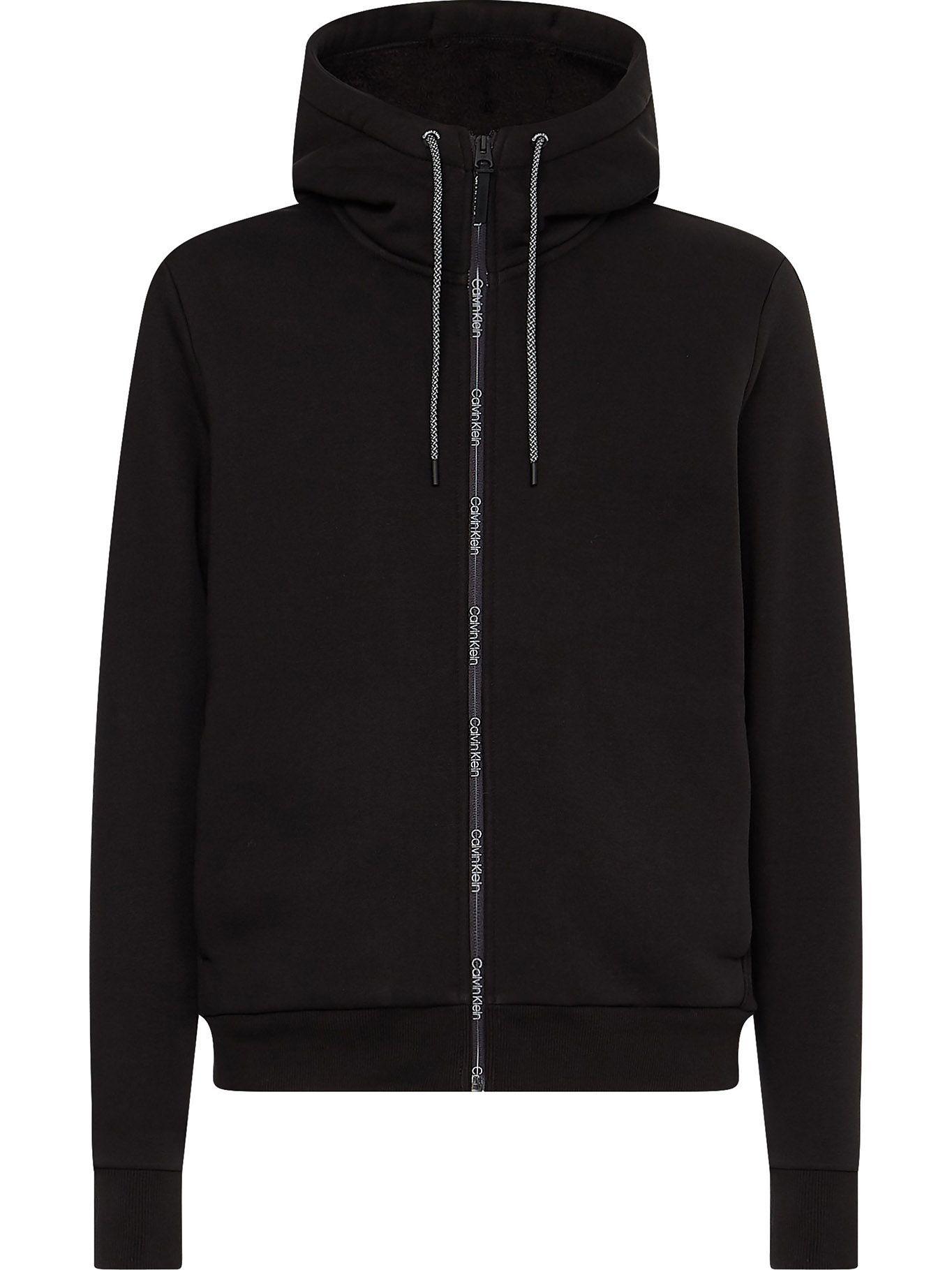 Hoodie Fur Lined Negro Calvin Klein-0