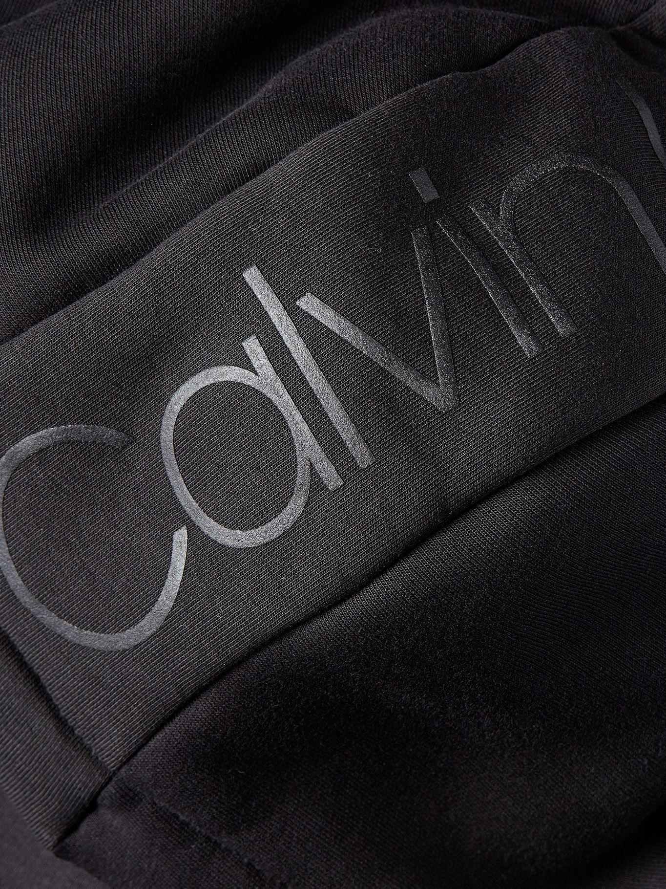 Hoodie Fur Lined Negro Calvin Klein-3