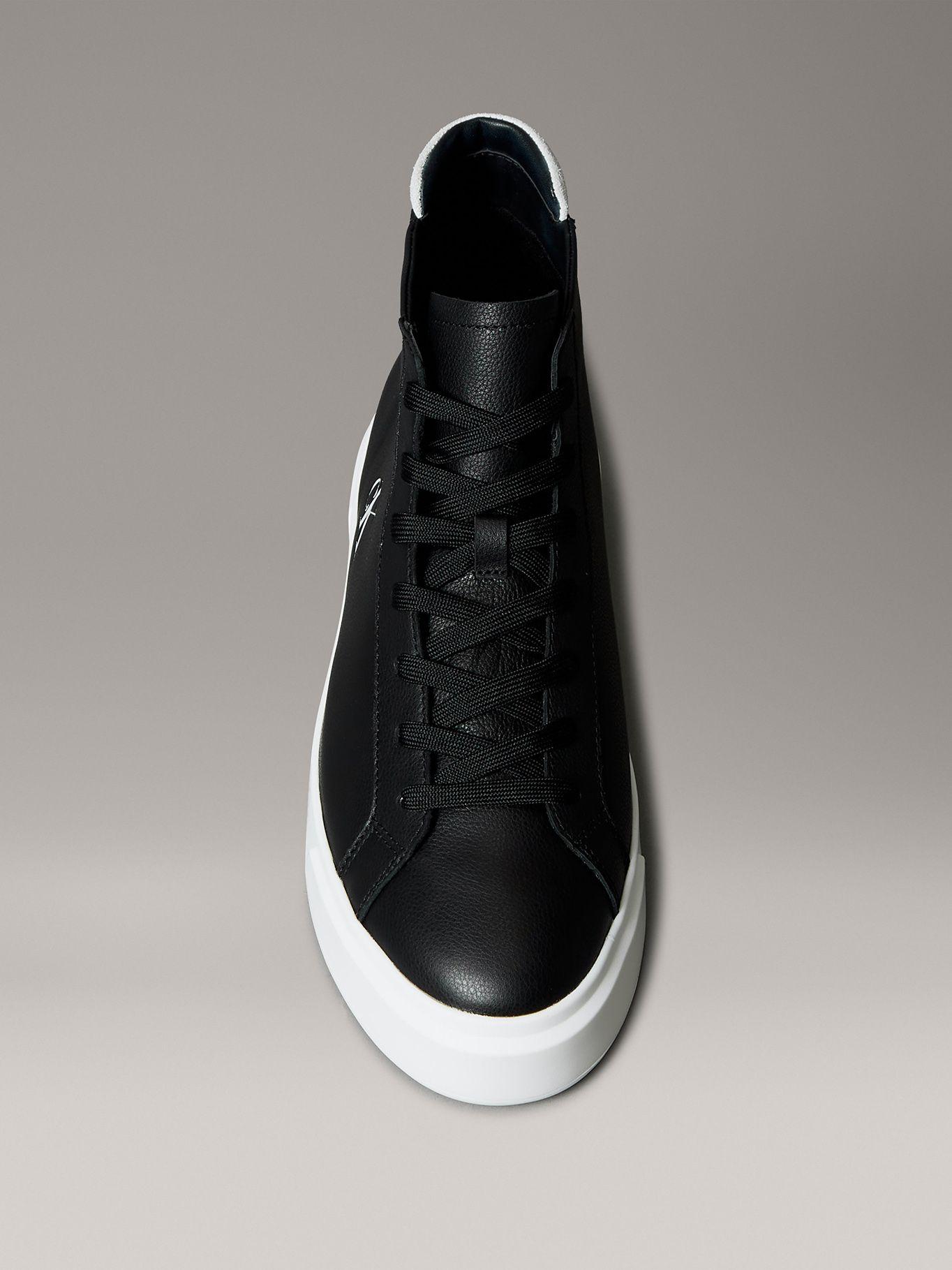 Zapatillas de Cuero Basket Cupsole Negro Calvin Klein-2