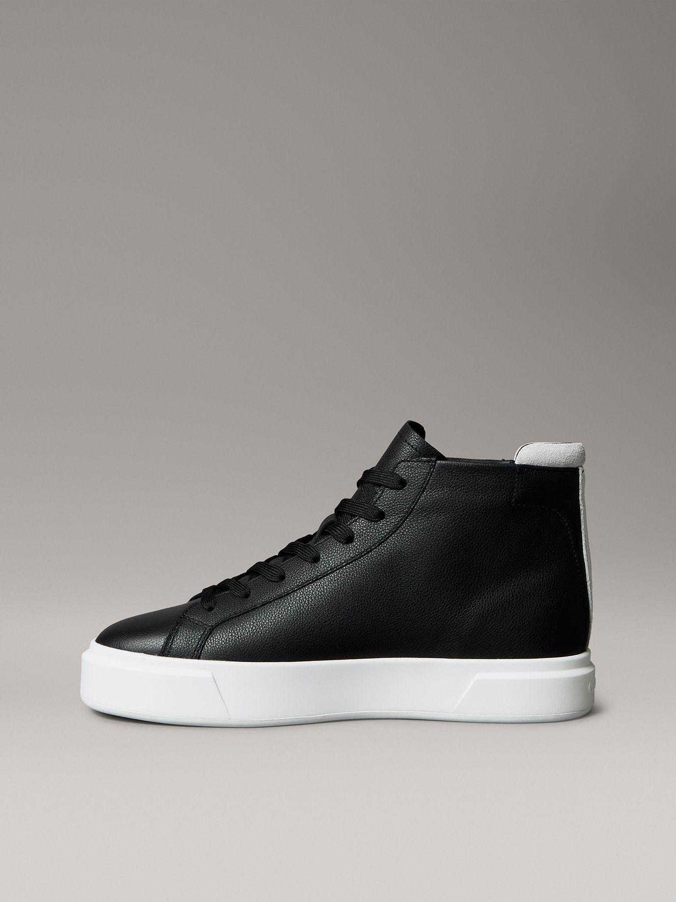 Zapatillas de Cuero Basket Cupsole Negro Calvin Klein-5