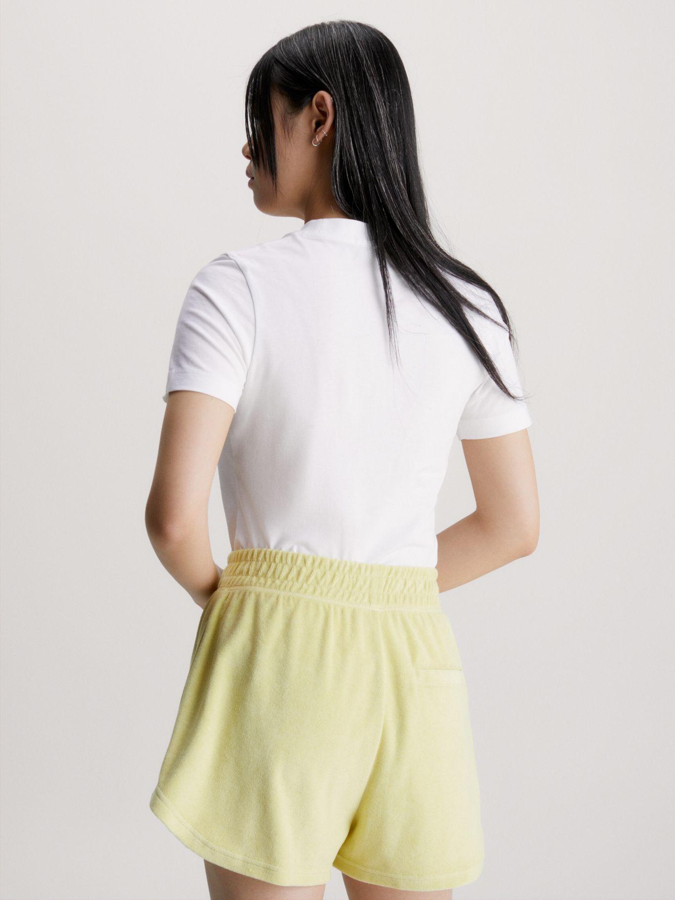 Polera Monologo Slim Fit Blanco YAF-2
