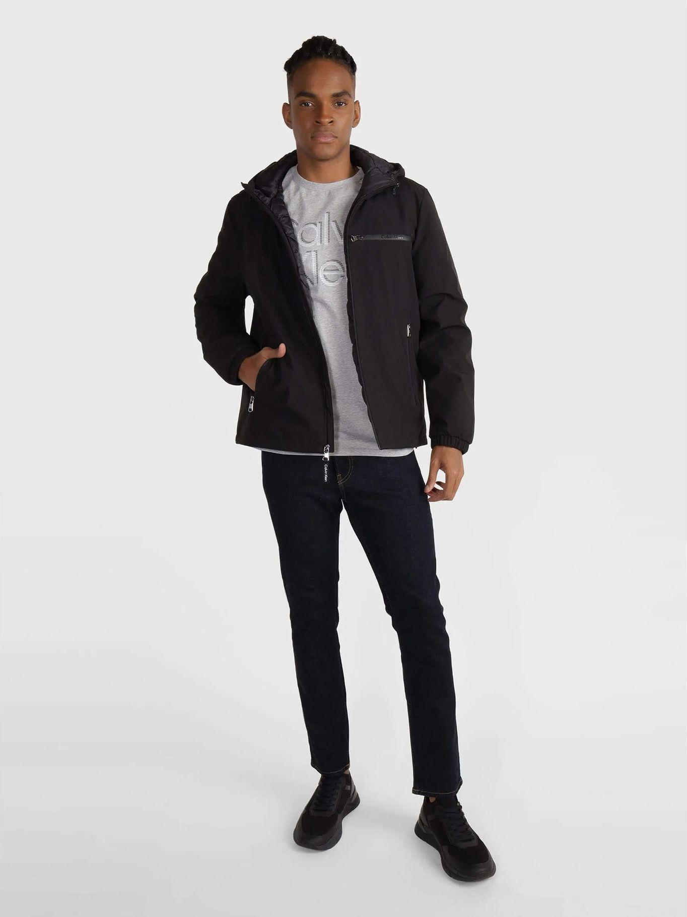 Chaqueta Stretch Negro Calvin Klein-1