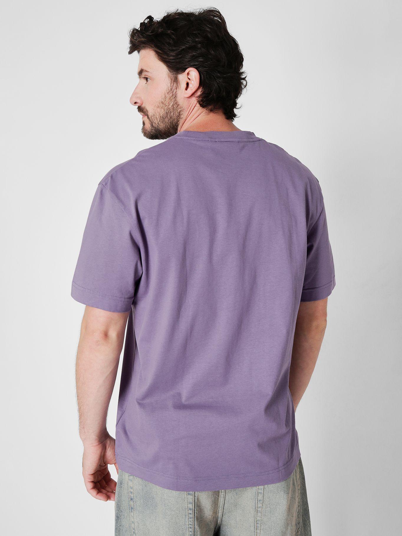 Polera Comfort Fit  Morado Calvin Klein-2