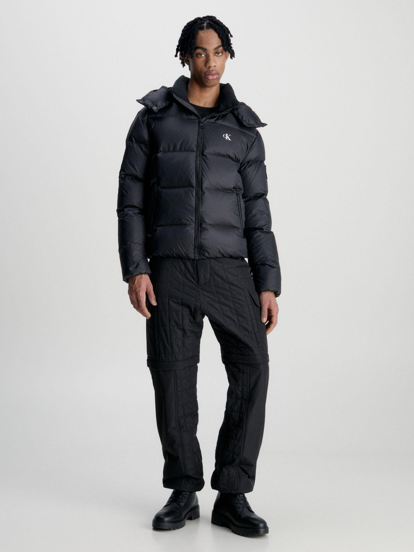 Parka Essentials Down Negro Calvin Klein-1