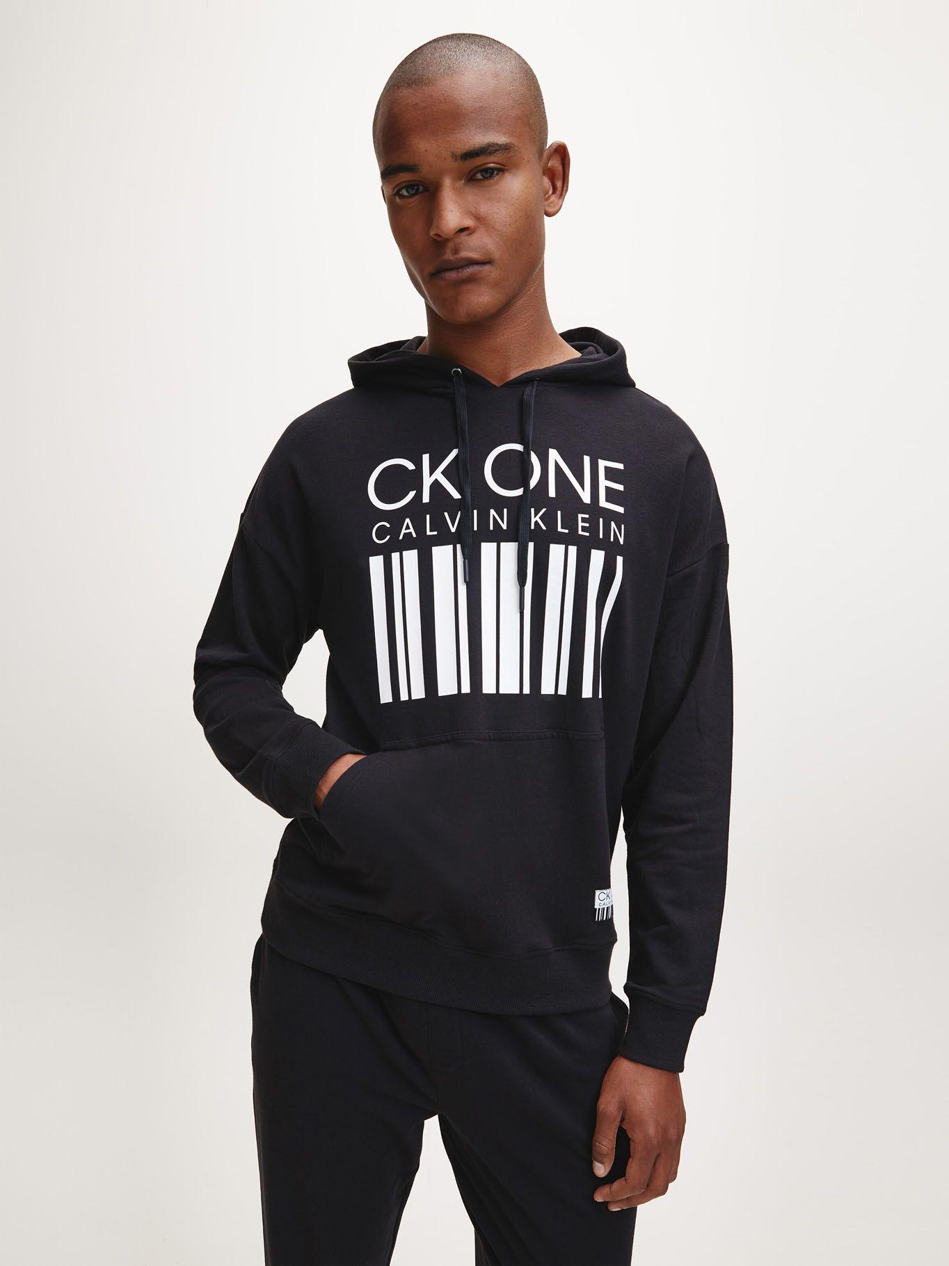 Polerón Pijama Ck One Jacquard Negro Calvin Klein-3