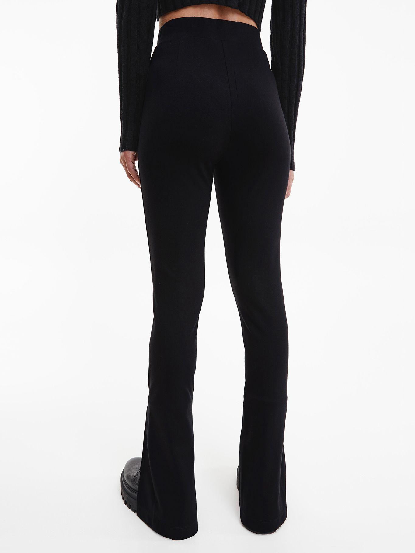Leggings Milano Jersey Flared Negro Calvin Klein-1
