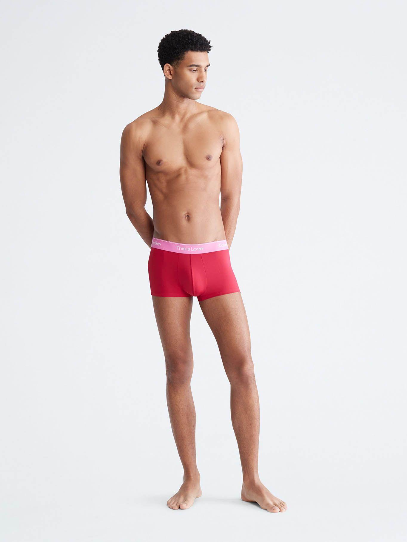 Boxer con logo Rojo Calvin Klein-1