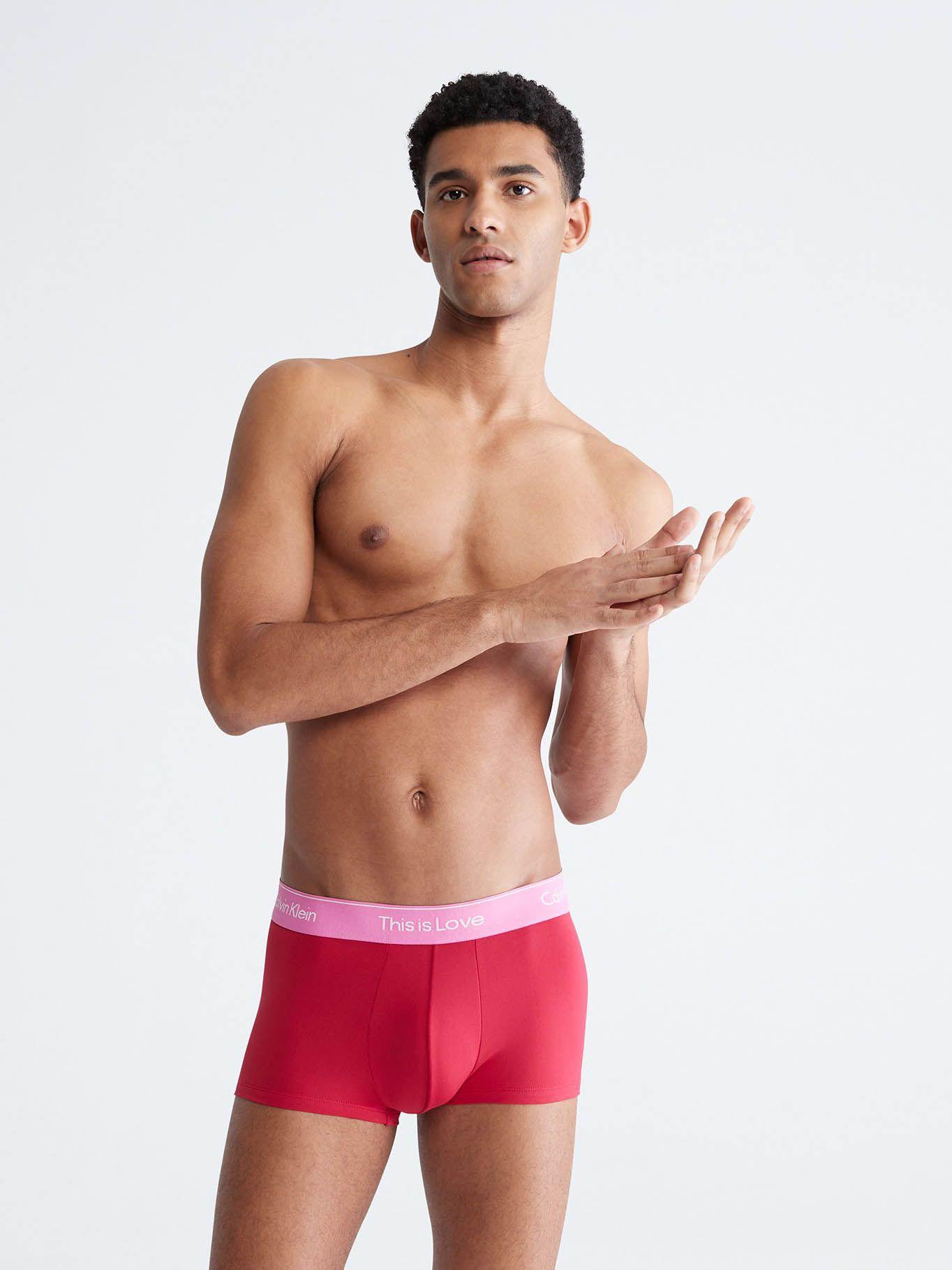 Boxer con logo Rojo Calvin Klein-0