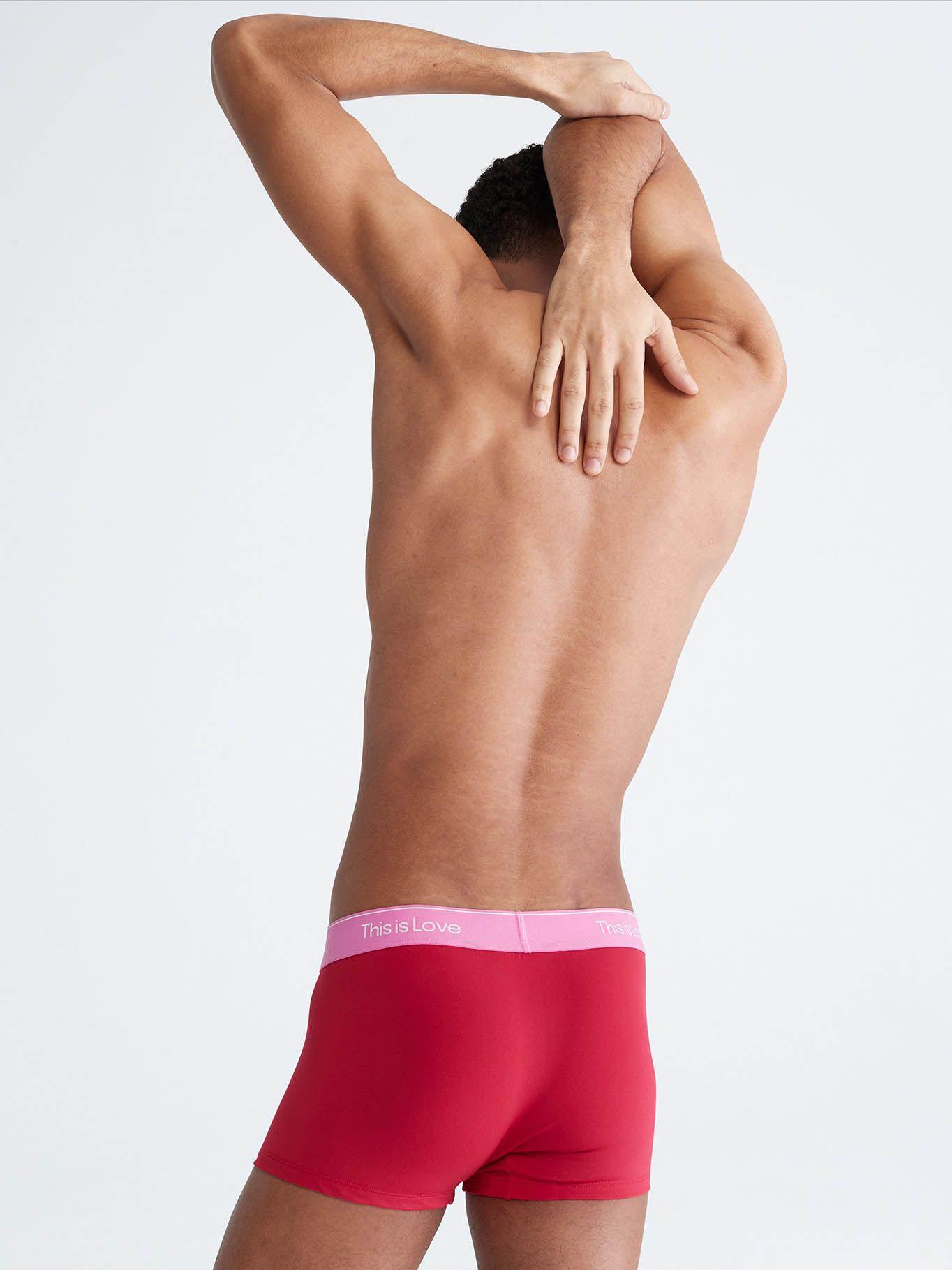 Boxer con logo Rojo Calvin Klein-3