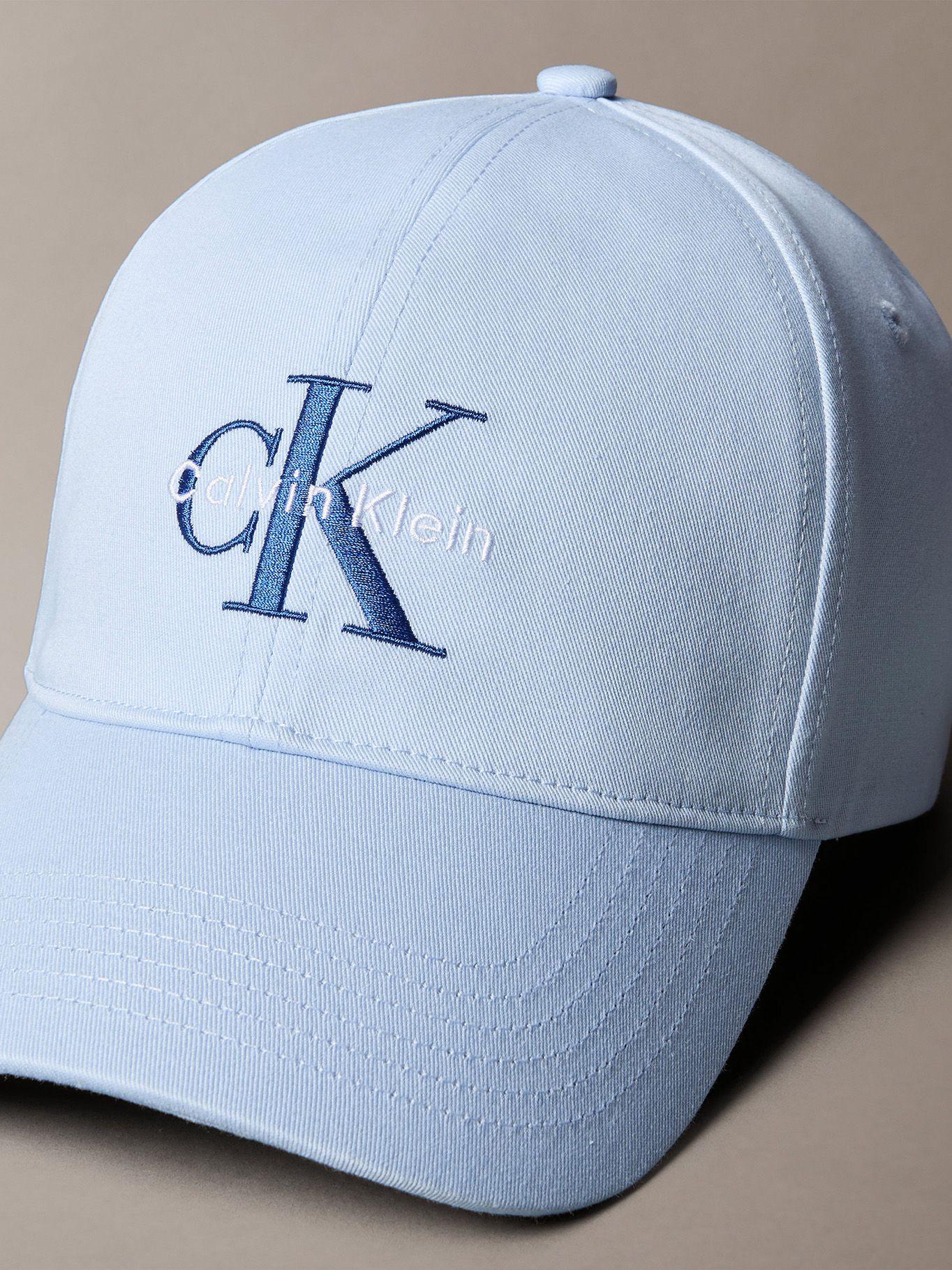 Jockey con Monograma Bordado Celeste Calvin Klein-2