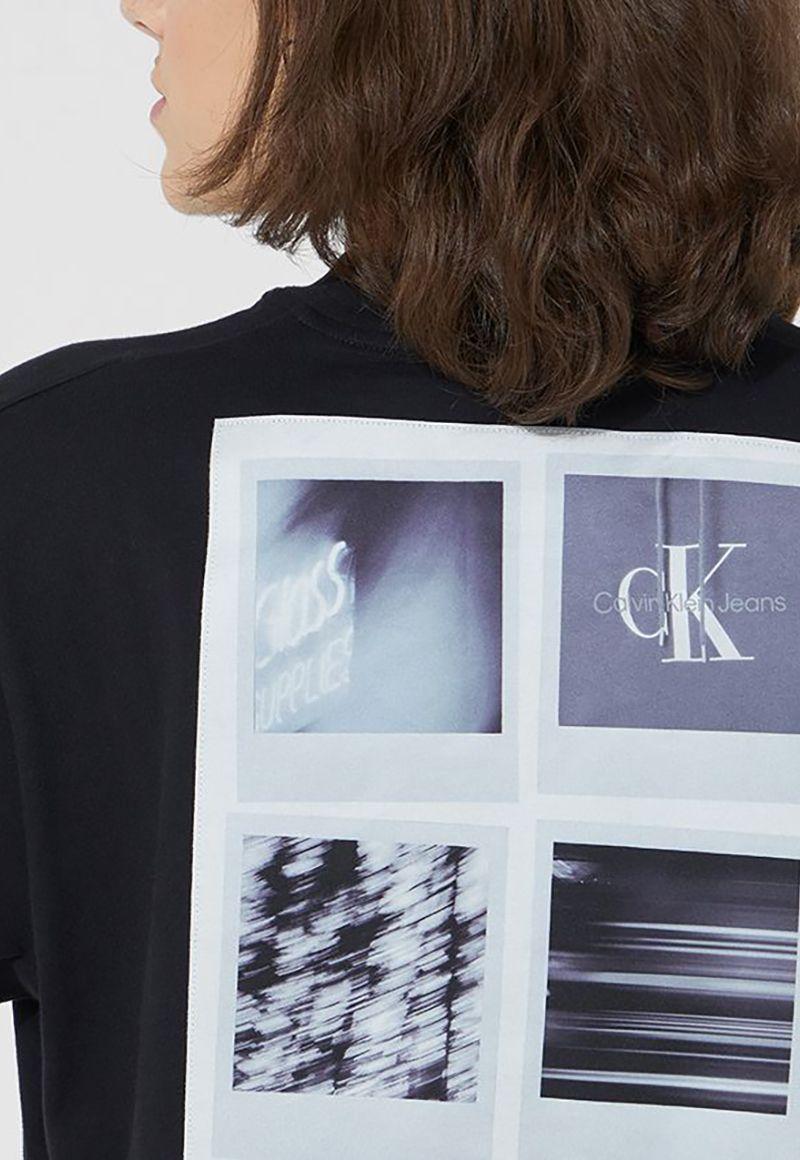 Polera Back Polaroid Negro Calvin Klein-3