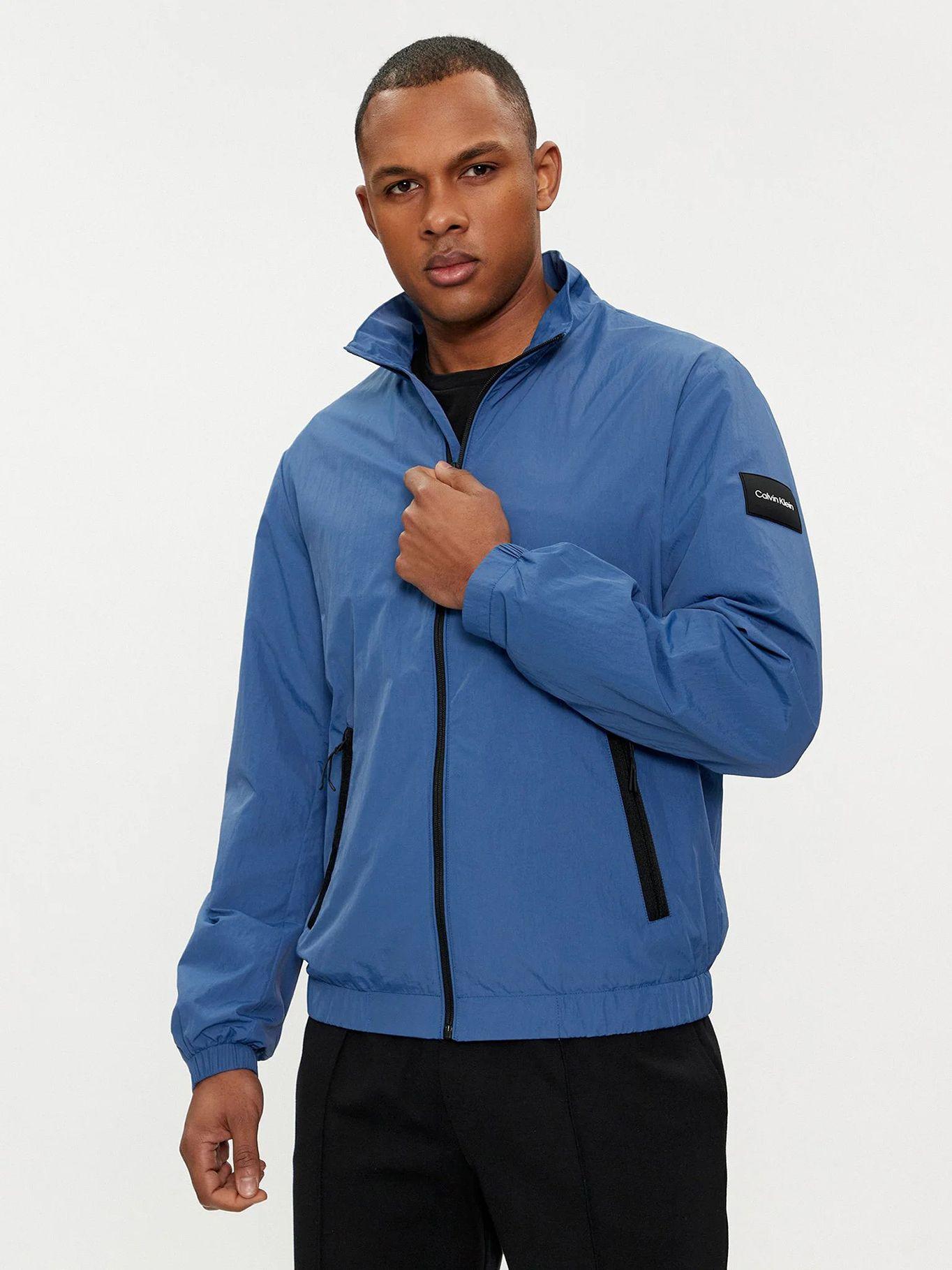 Chaqueta Recycled Crinkle Azul Calvin Klein-0